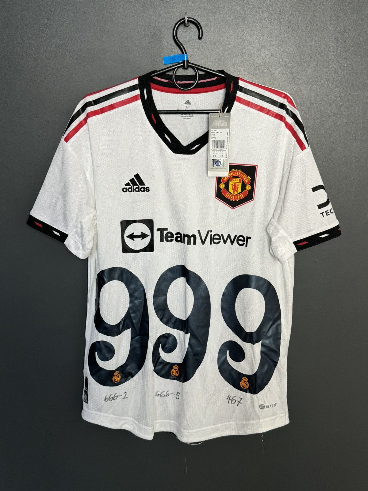 Adidas HEAT.RDY Manchester United 22/23 Rashford Football Jersey Size US M / EU 48-50 / 2 - 2 Thumbnail