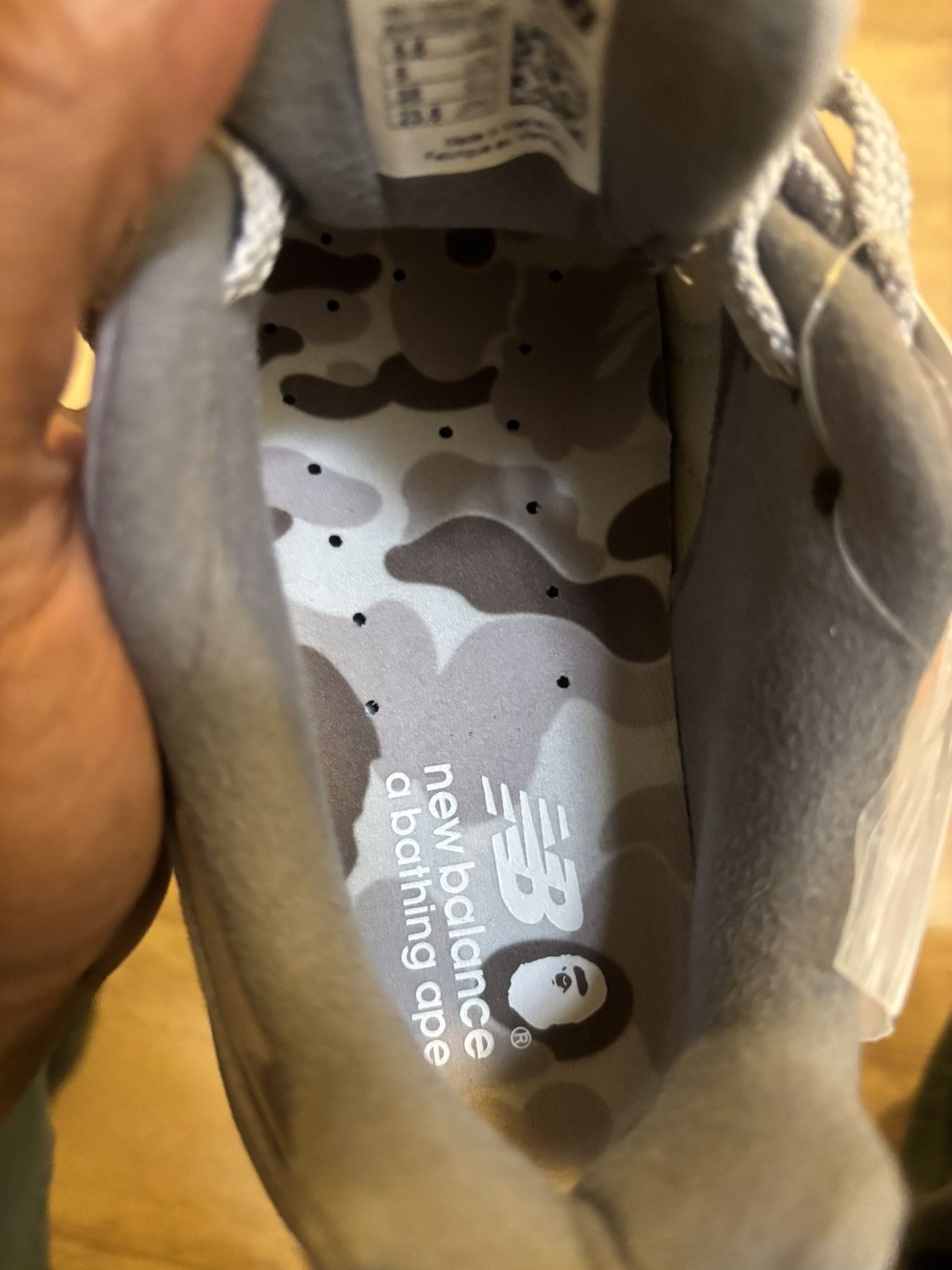 Bape × New Balance Bape x New Balance 2002R 'Grey' Size US 5.5 / EU 38 - 13 Thumbnail