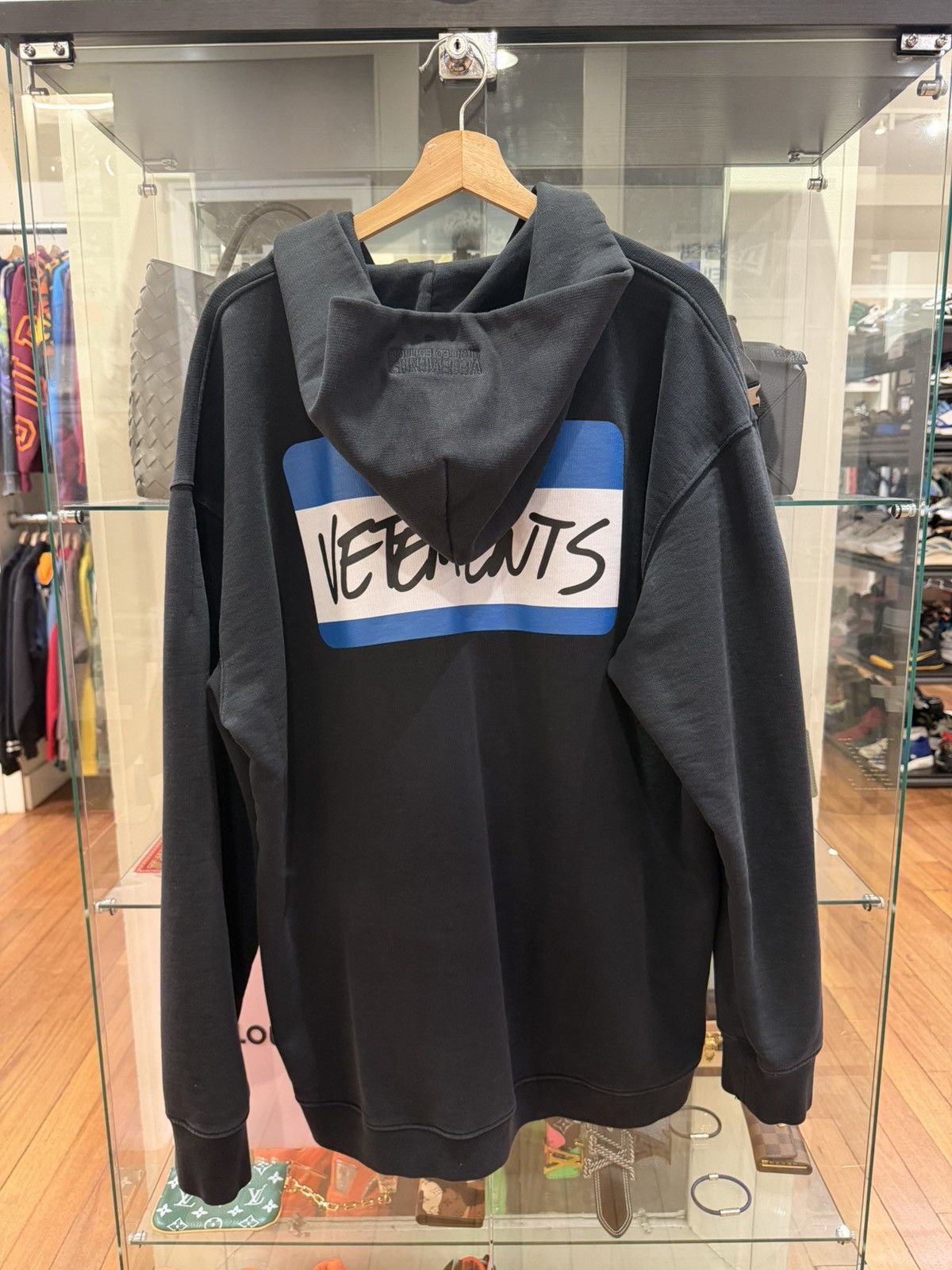 Vetements Vetements Name Tag Full Zip Hoodie Size US L / EU 52-54 / 3 - 2 Thumbnail