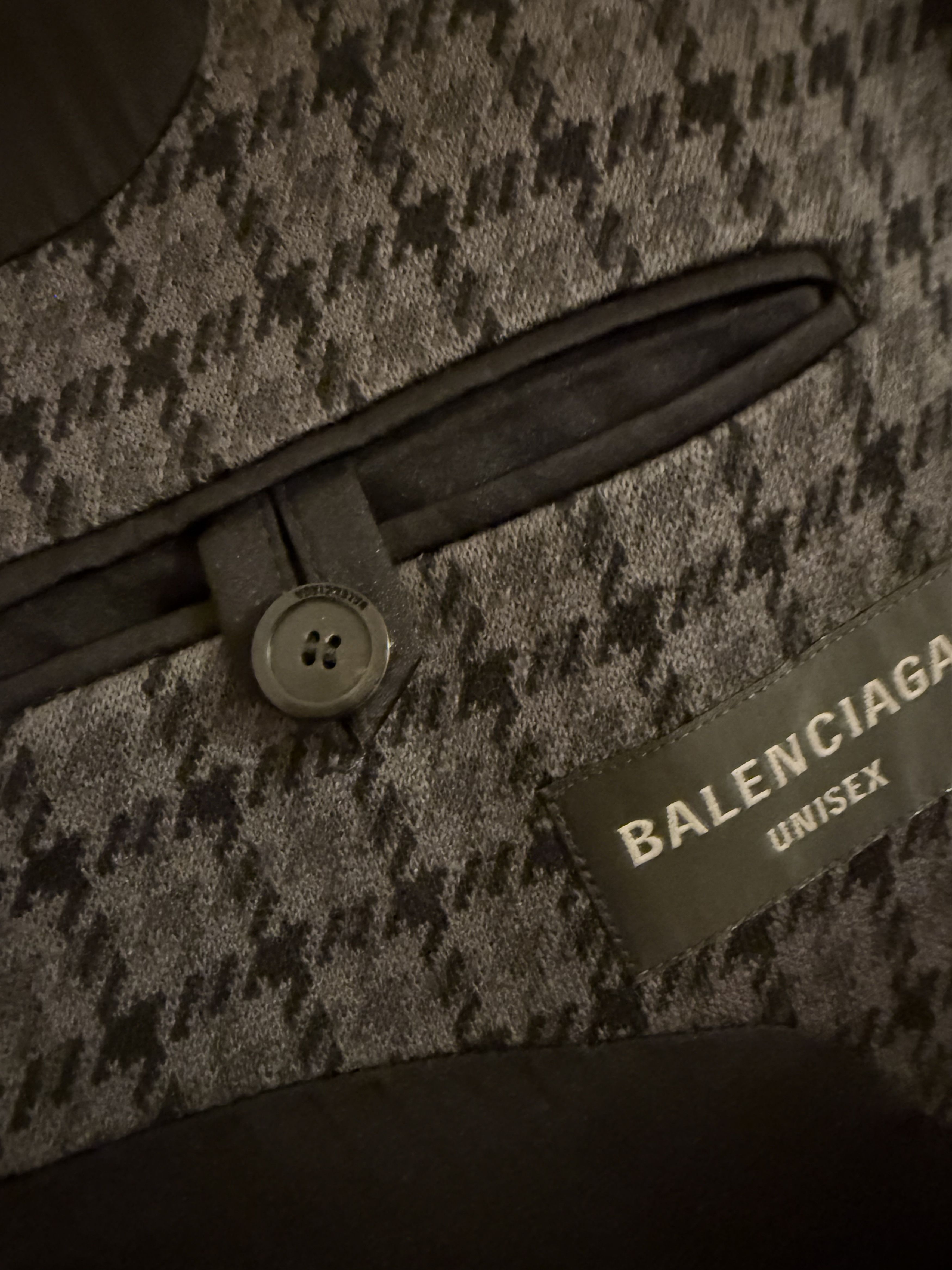 Balenciaga Oversized checked blazer Size 48R - 10 Thumbnail