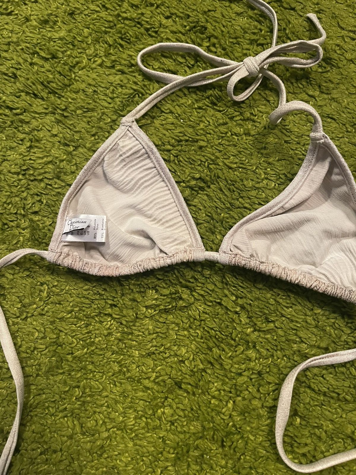 Christian Dior Monsieur Christian Dior vintage shining bra Size ONE SIZE - 3 Thumbnail
