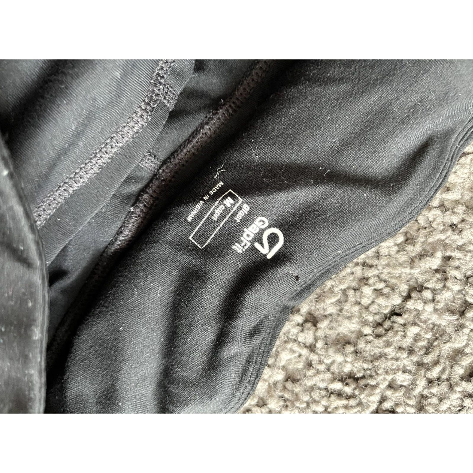 Gap GapFit GFast Black Solid Capri Leggings Pants Women's Size Medium Size 32" / US 10 / IT 46 - 5 Thumbnail