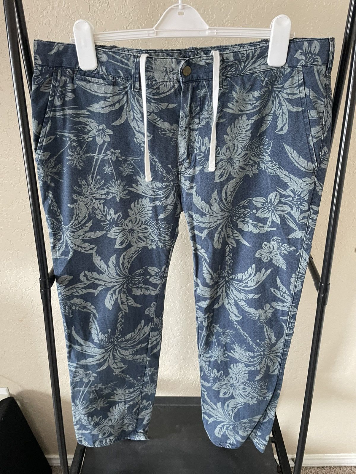 Polo Ralph Lauren Floral Drawstring straight fit Pants Size US 38 / EU 54 - 1 Thumbnail
