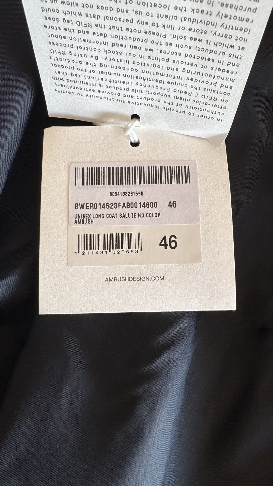 Ambush Design Ambush coat new with tags made in Japan 46 unisex oversize Size XL / US 12-14 / IT 48-50 - 8 Thumbnail