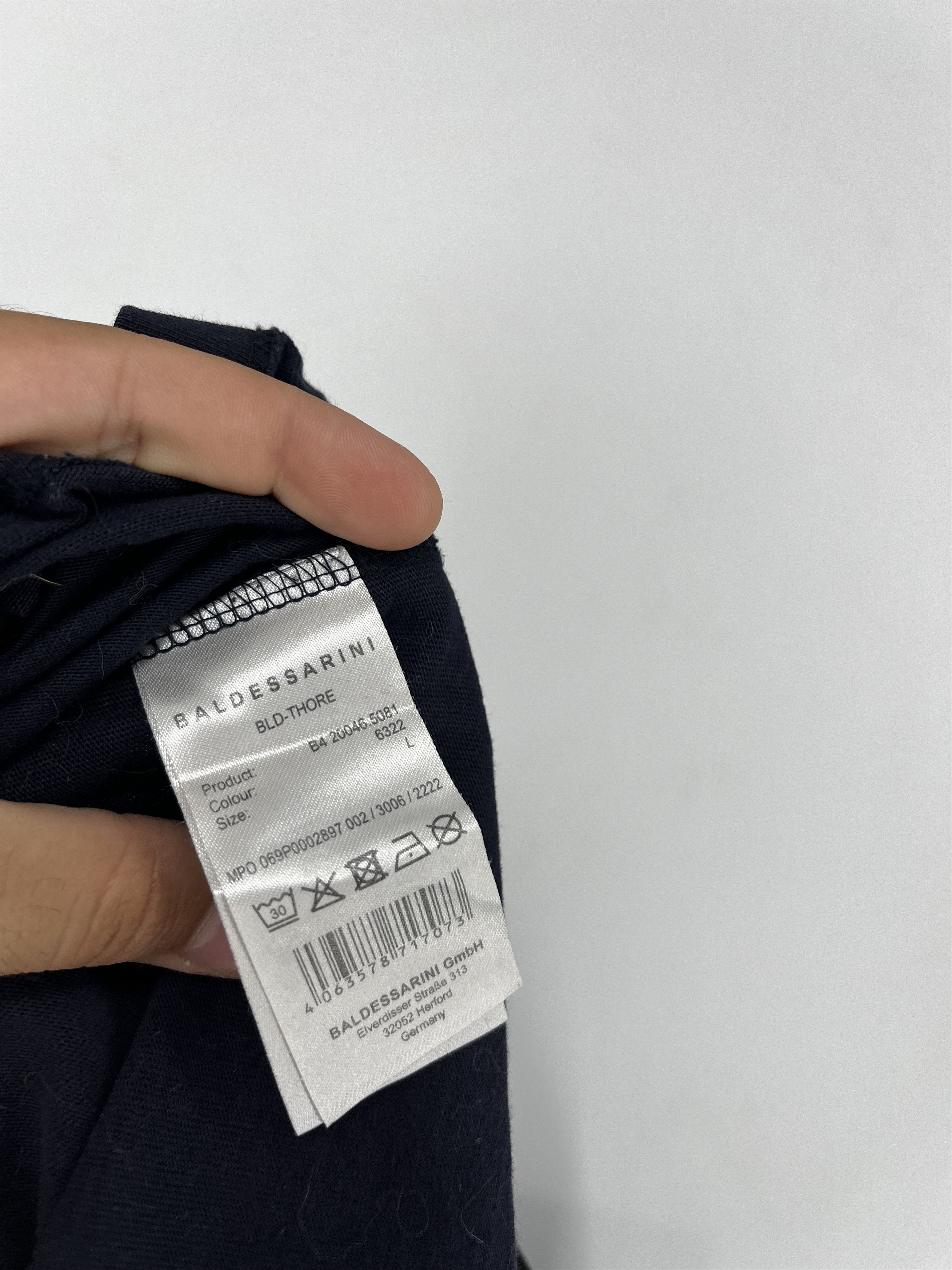 Other Rare ! Baldessarini T-Shirt Dark Blue Modern Fit Size US L / EU 52-54 / 3 - 11 Thumbnail