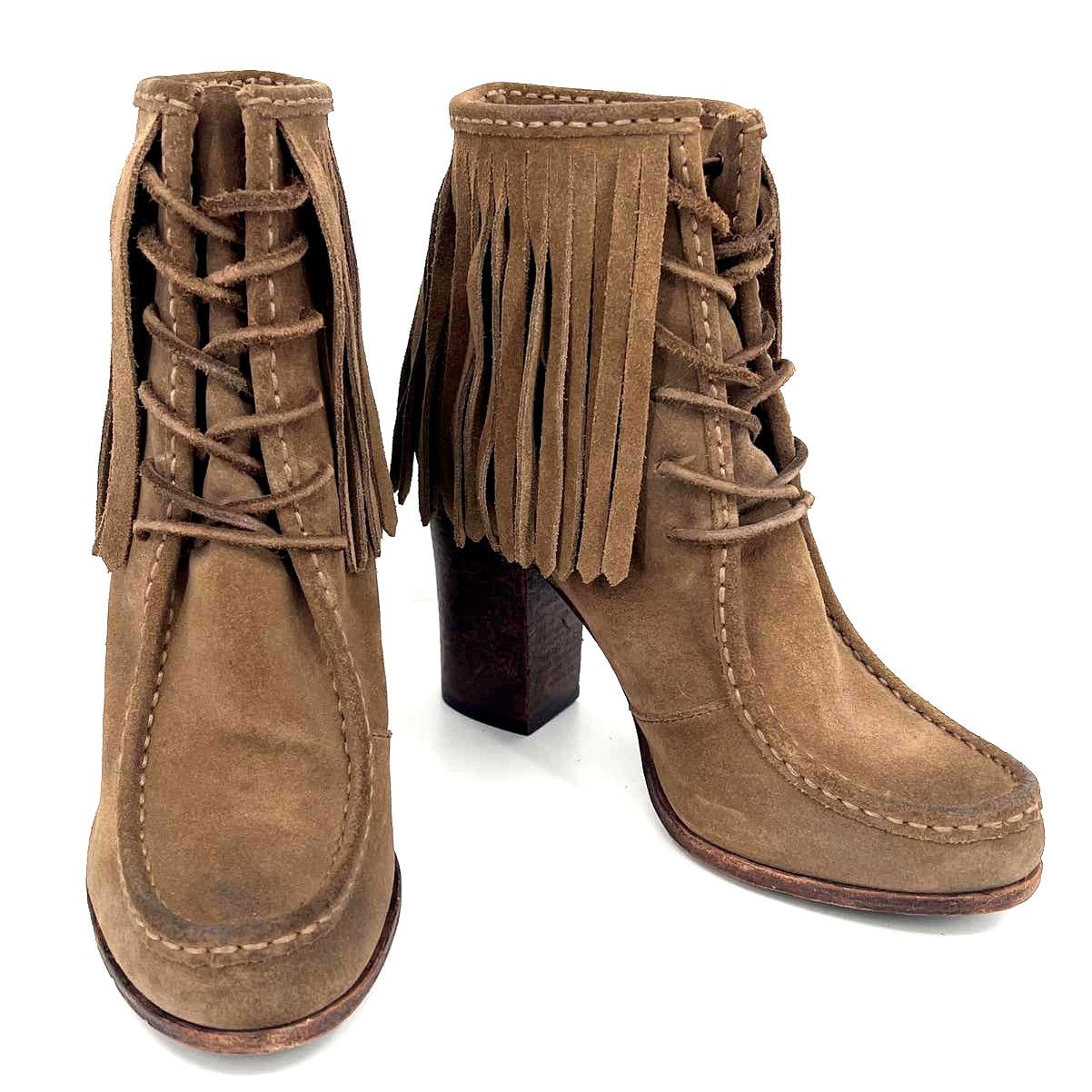 FRYE Parker Fringe Ankle Boot