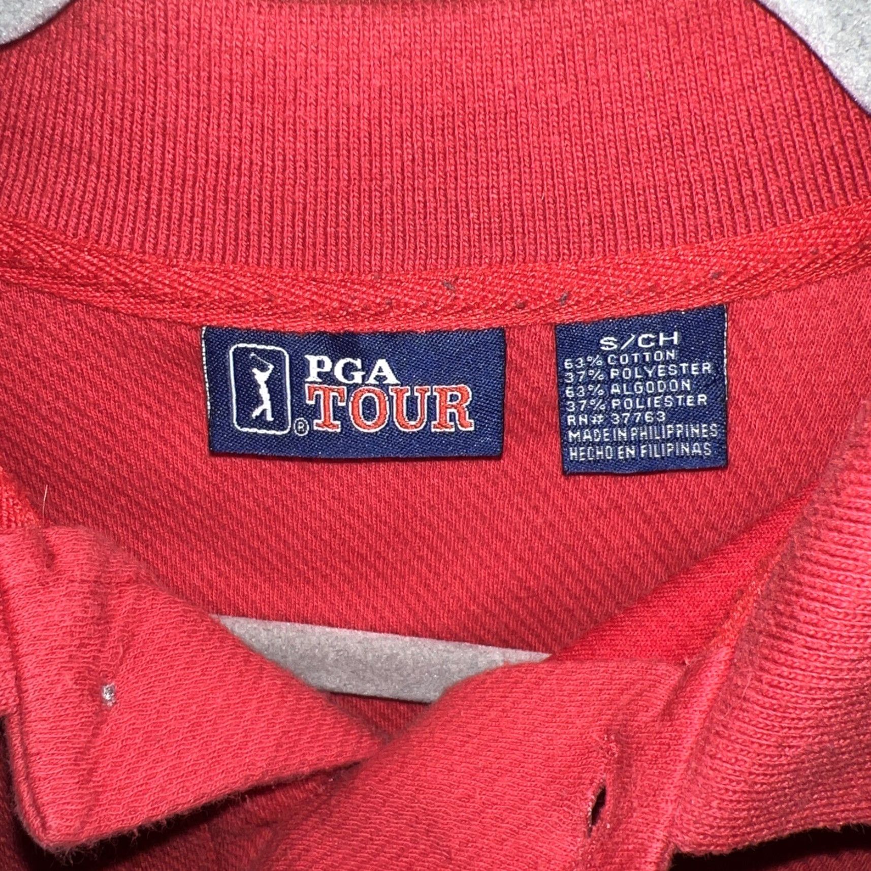 PGA Tour Vintage PGA Tour Golf Polo Shirt Men's Size S Red Short Sleeve Cotton Blend Size US S / EU 44-46 / 1 - 2 Thumbnail