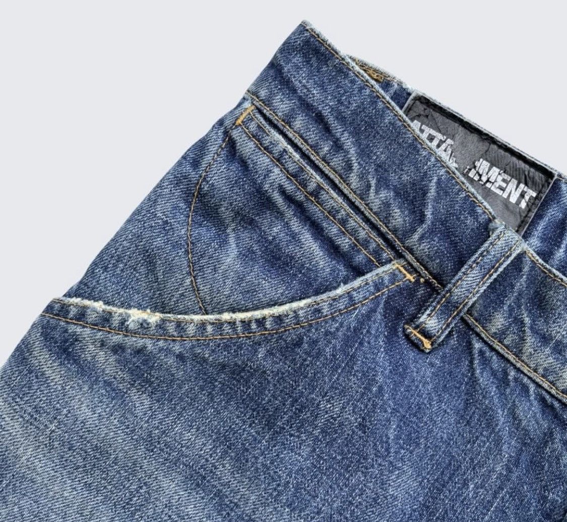 Isamu Katayama Backlash attachment banana J cut blue jeans Size US 28 / EU 44 - 5 Thumbnail