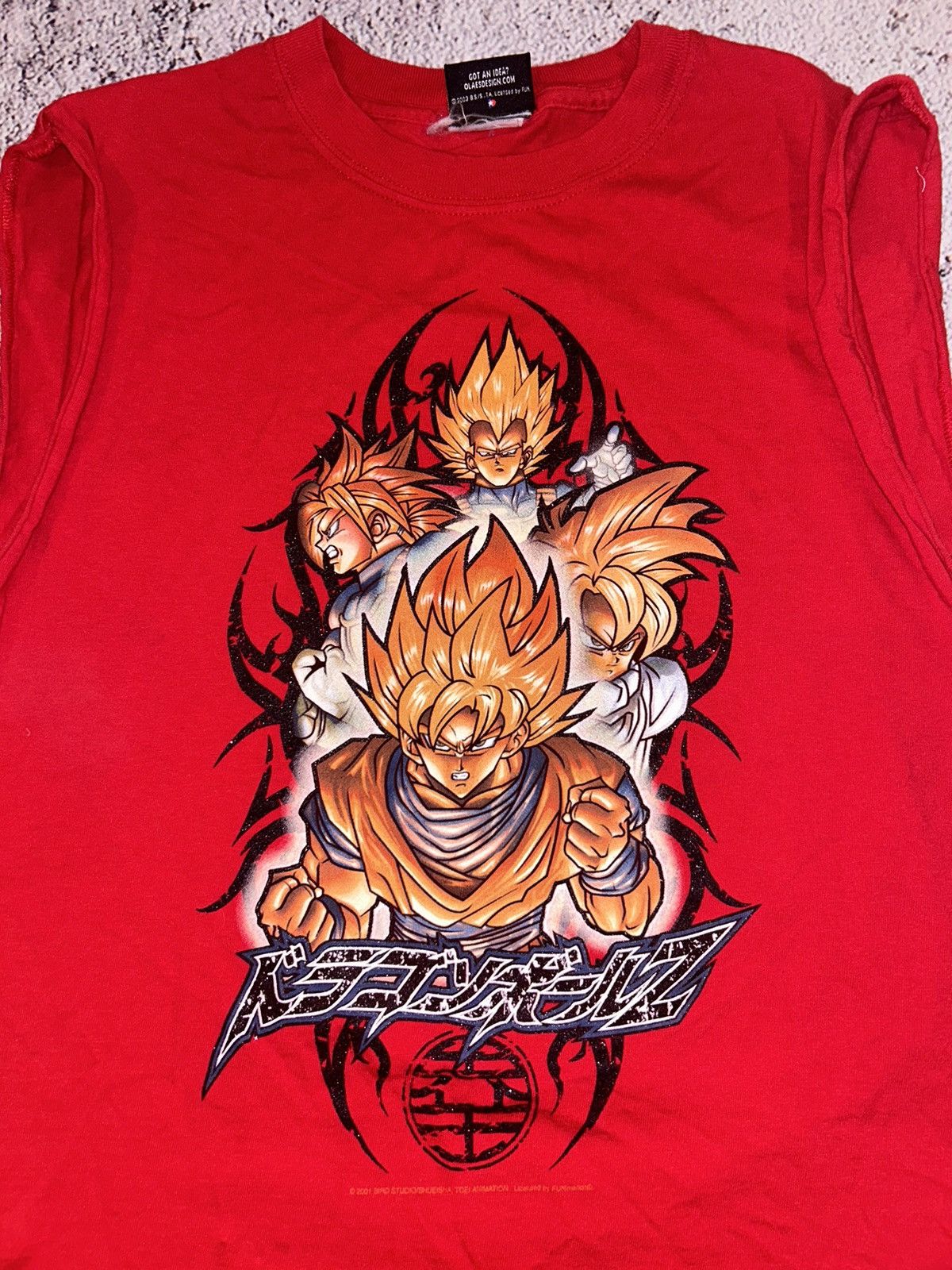 Vintage Dragonball Z Shirt Vintage 2002 Goku Vegeta Trunks Anime Size US S / EU 44-46 / 1 - 3 Thumbnail