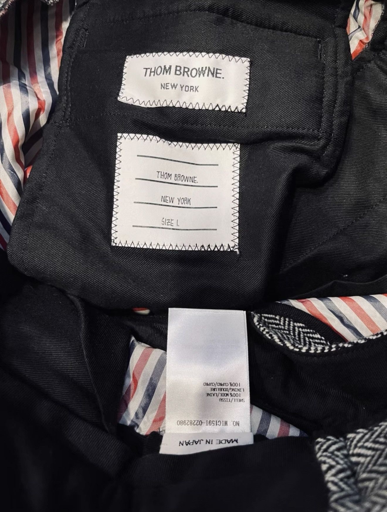 Thom Browne Thom Browne Frayed Edge Wool Trousers Size US 31 - 5 Thumbnail