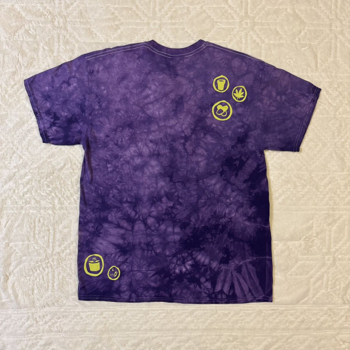 NAV NAV XO Bad Habits Purple Tie Dye Tee Size US L / EU 52-54 / 3 - 2 Thumbnail