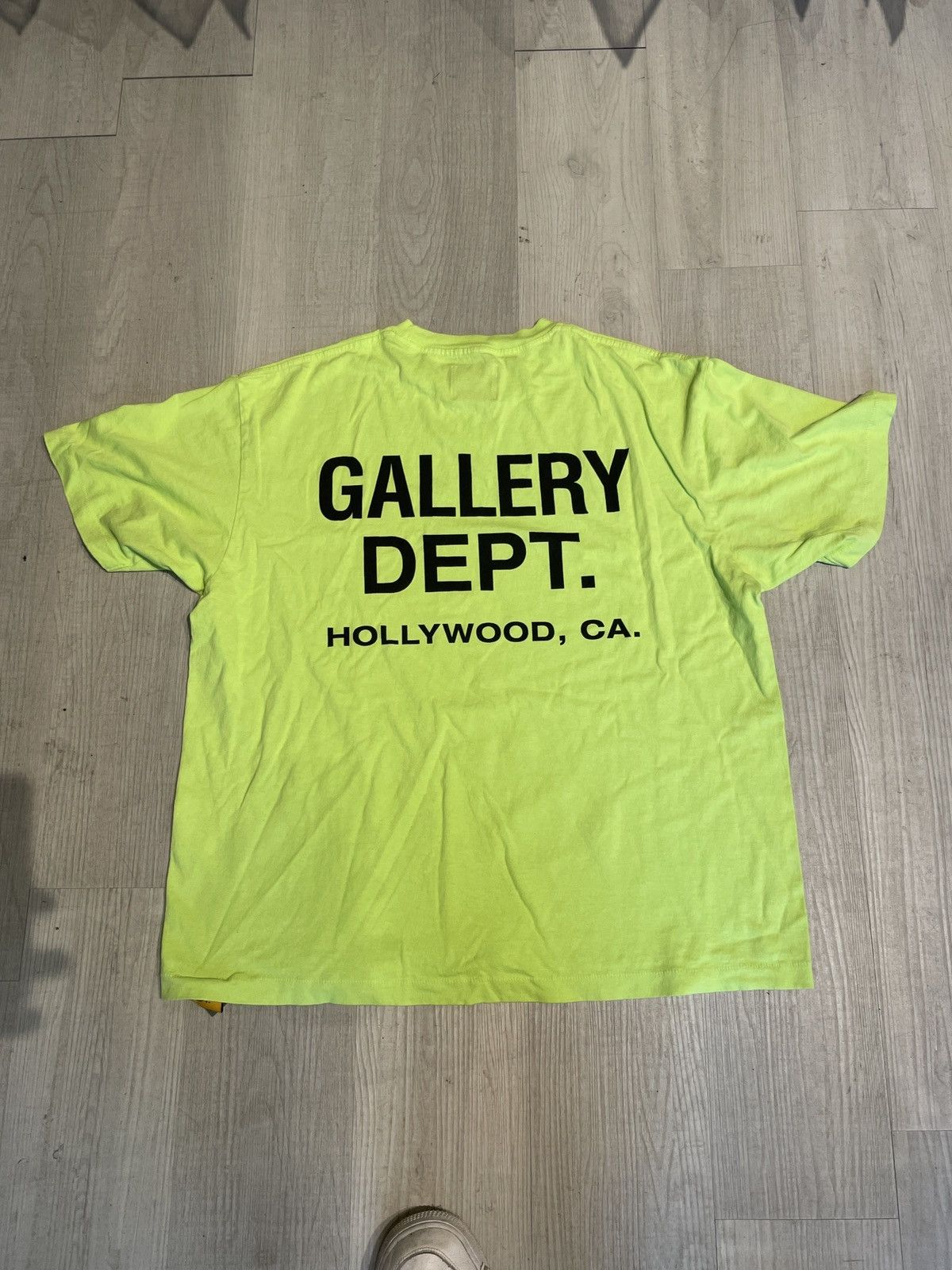 Gallery Dept. Gallery Dept. Souvenir T-Shirt Lime Green L Size US L / EU 52-54 / 3 - 2 Thumbnail