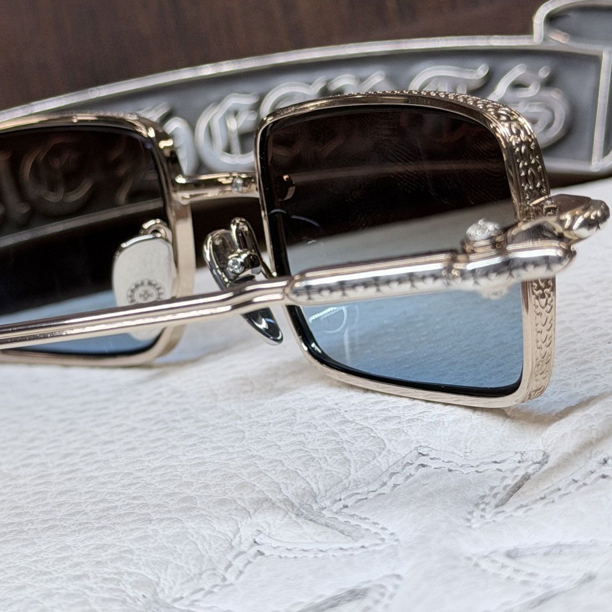 Chrome Hearts Chrome Hearts Buckle Rider 1/1 Sunglasses Size ONE SIZE - 14 Thumbnail