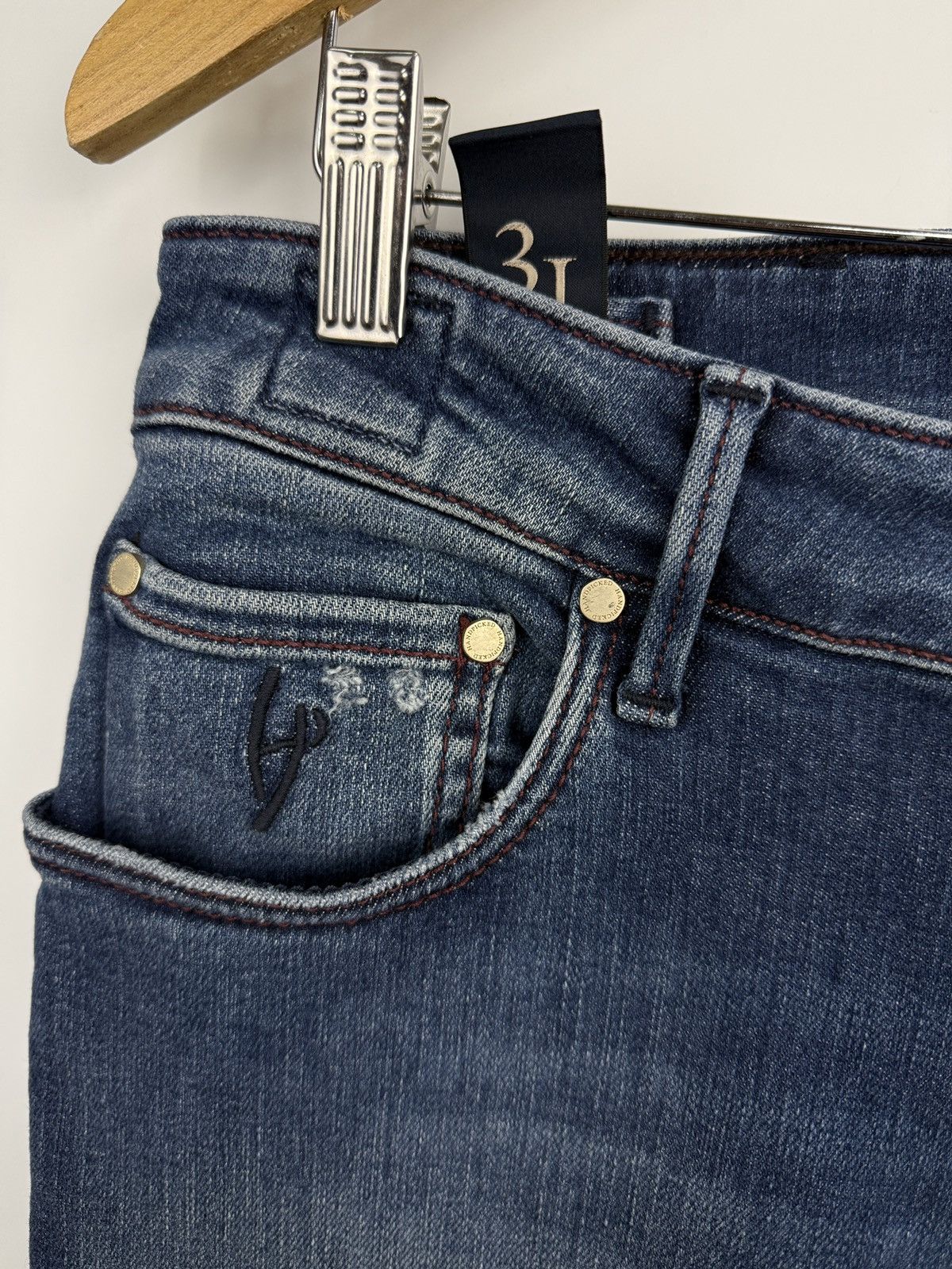 Jacob Cohen 🇮🇹 Handpicked Luxury Jeans Made in Italy Slim Fit Size 31 Size US 31 - 7 Thumbnail