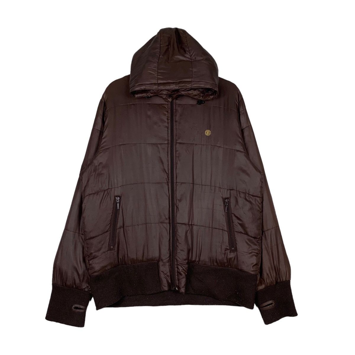 Element ELEMENT Puffer Hoodie Jacket #0264-C12 Size US L / EU 52-54 / 3 - 1 Thumbnail