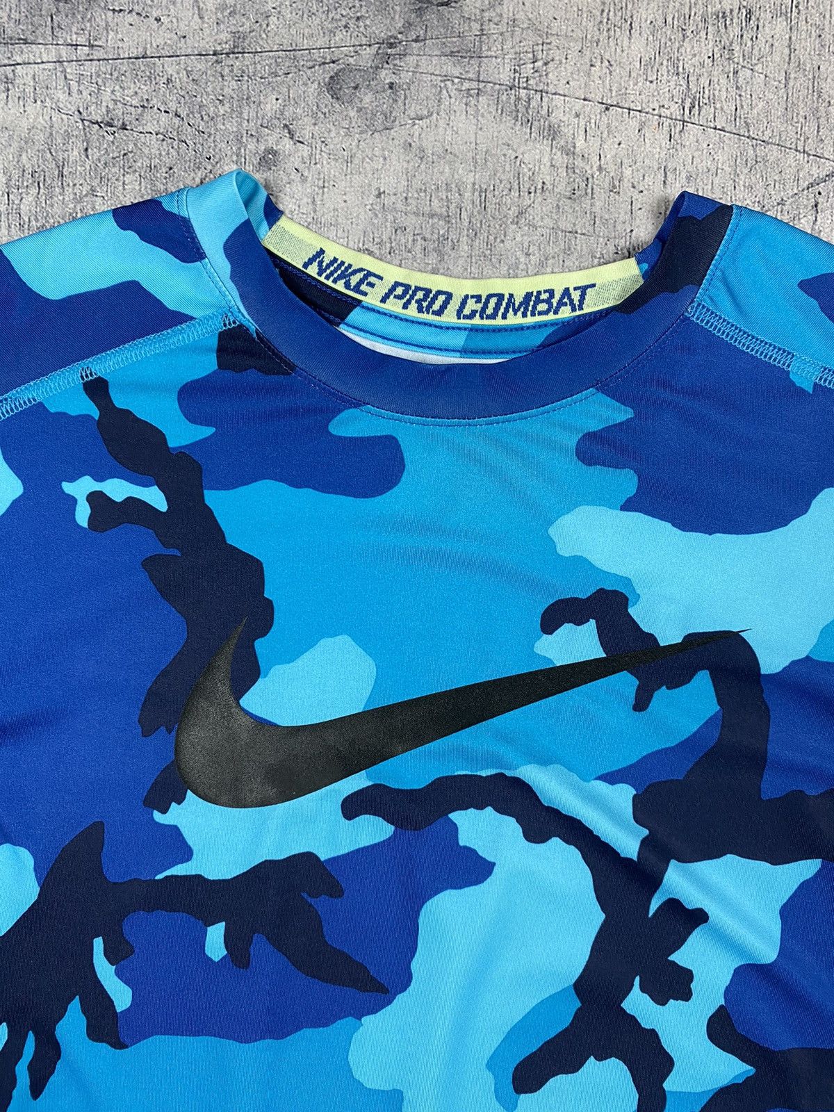 Nike Nike Pro Combat Big Logo Tee T Shirt Size L / US 10 / IT 46 - 5 Thumbnail