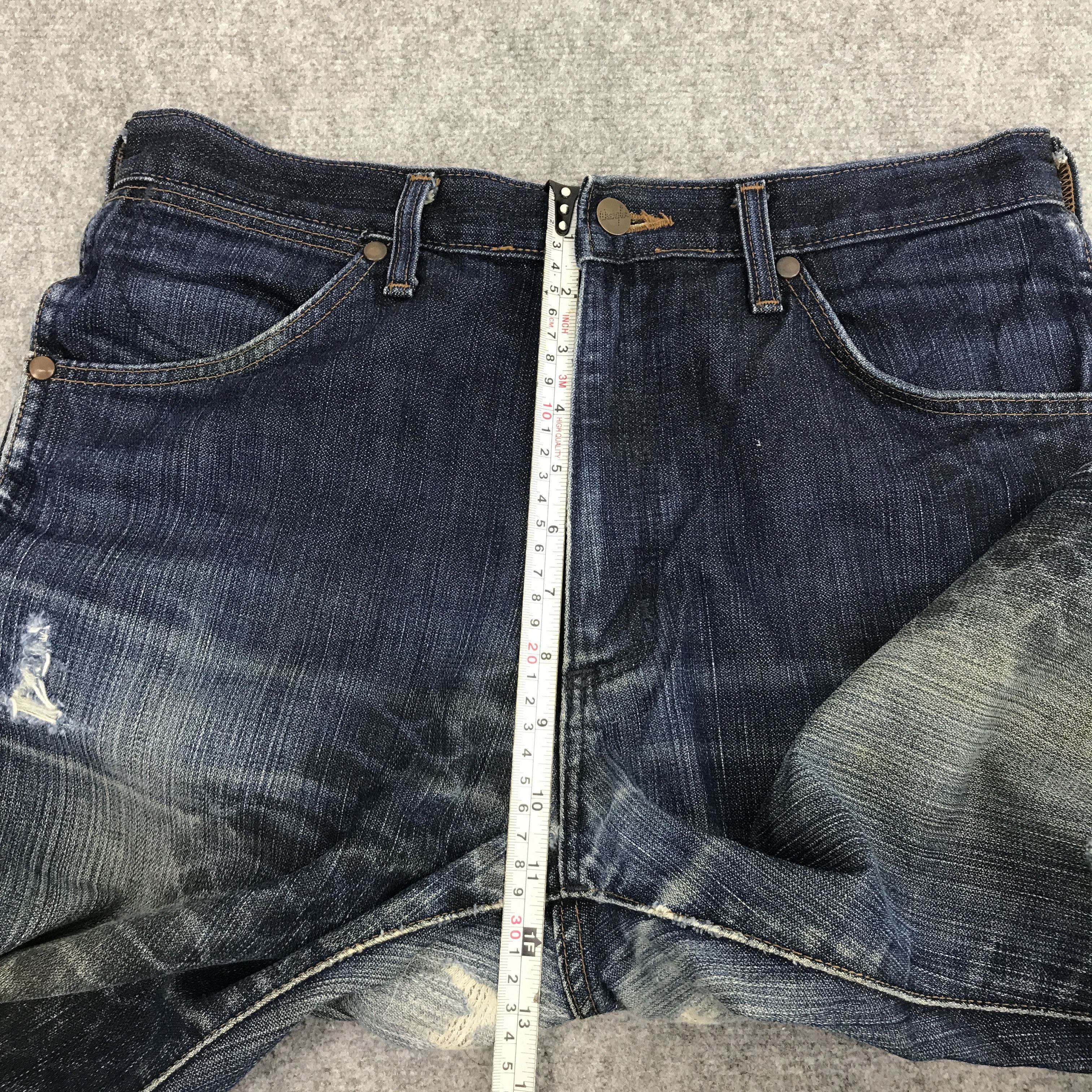 Japanese Brand × Wrangler Flared wrangler style value bootcut Denim jeans pants Size US 31 - 11 Thumbnail