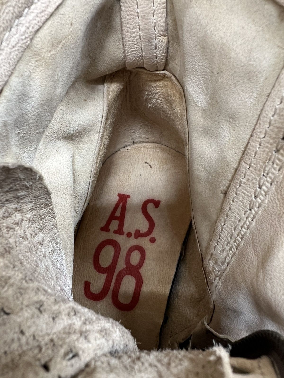 A.S.98 A.S.98 Leather Boho Biker Boots Size US 9 / IT 39 - 14 Thumbnail