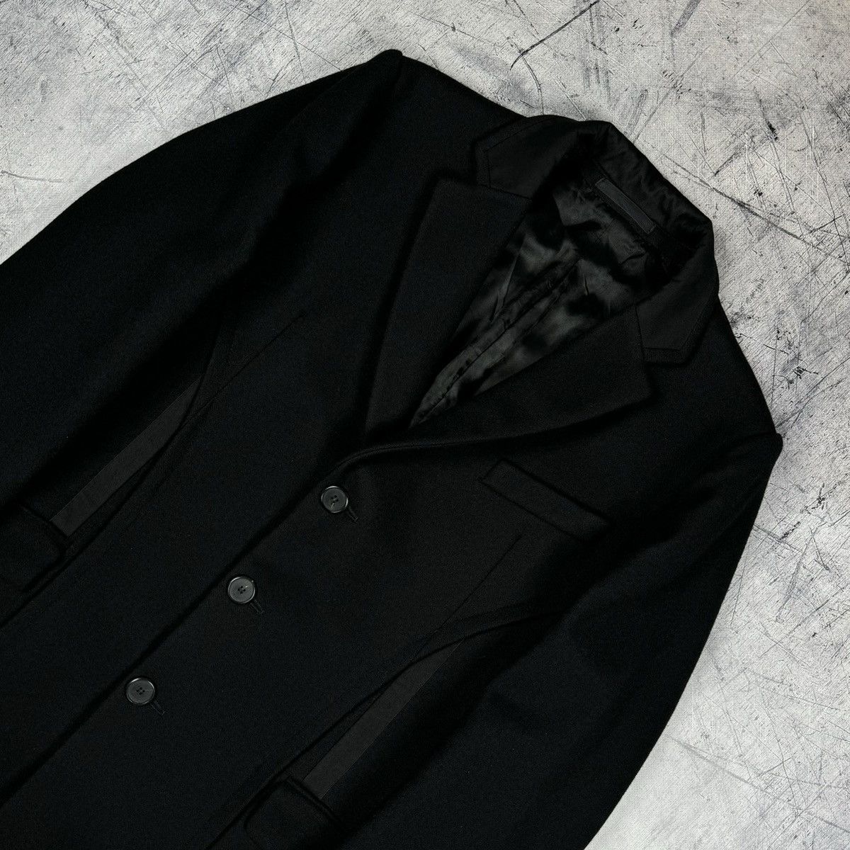 Givenchy Vintage Givenchy Wool Classic Designer Luxury Coat Jacket og Size US L / EU 52-54 / 3 - 4 Thumbnail