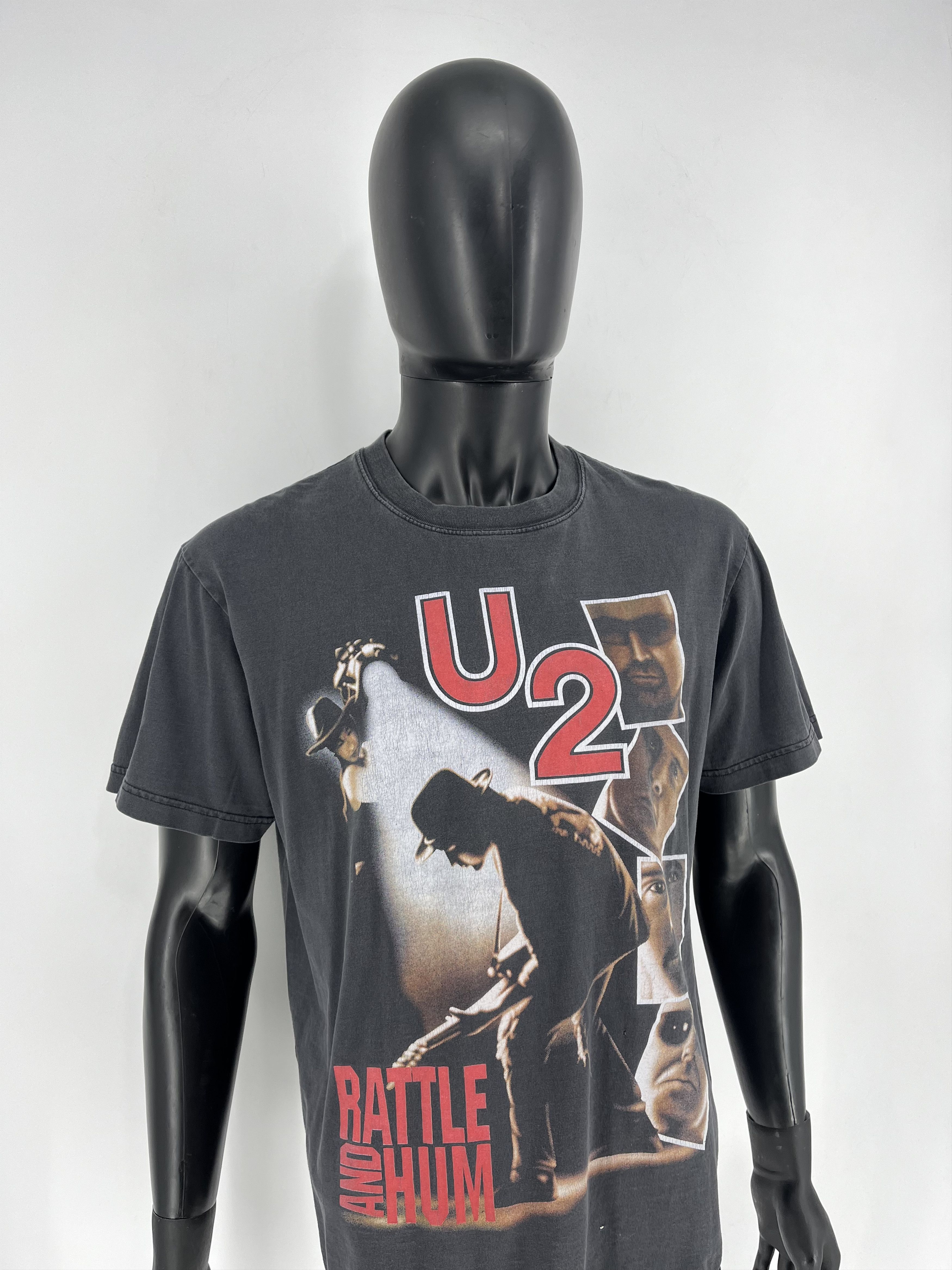 Band Tees × Vintage Vintage Y2K U2 Rock Band USA Tour Tee Shirt Size L Size US L / EU 52-54 / 3 - 3 Thumbnail
