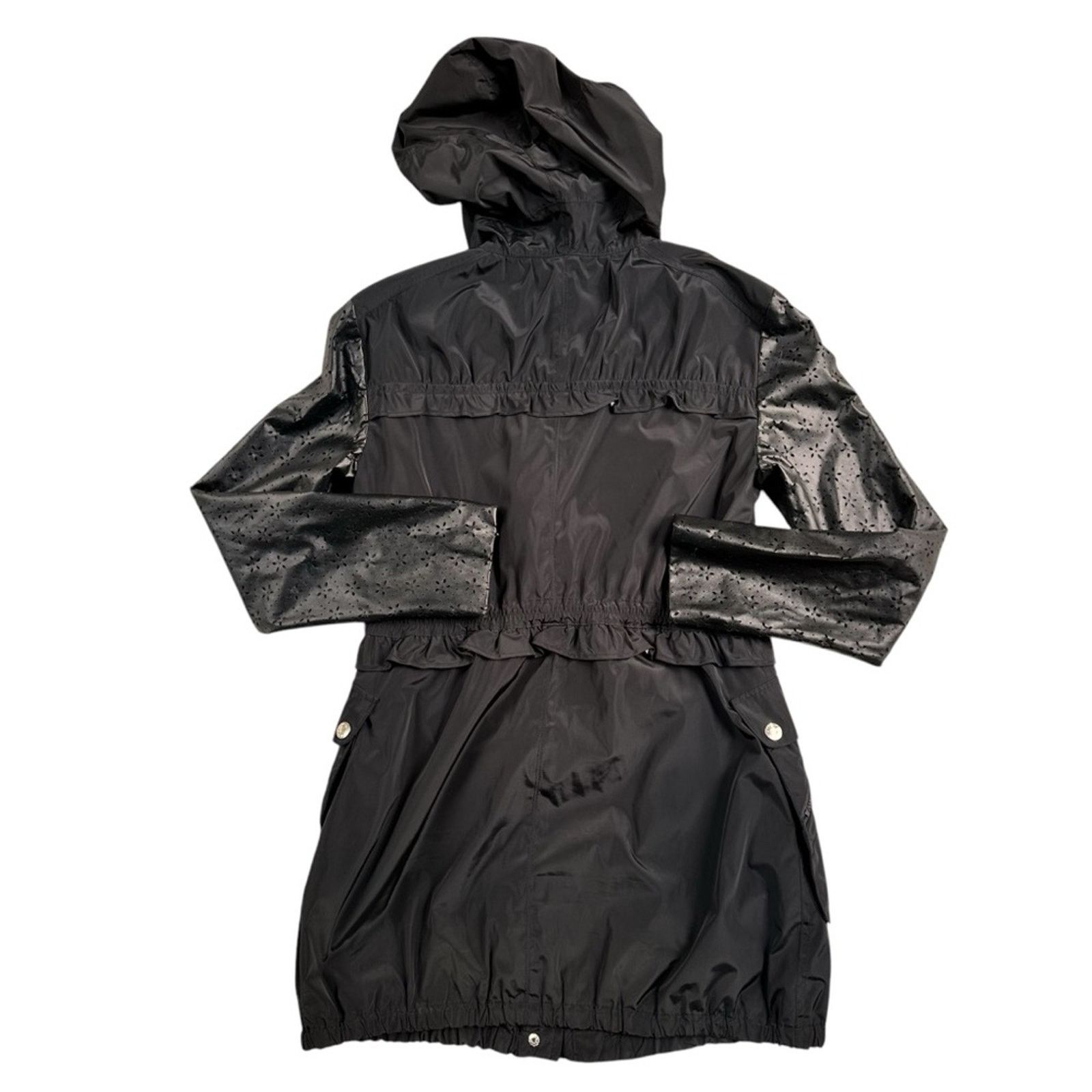 Betsey Johnson Betsey Johnson Anorak Rain Jacket – Black – Size M – EUC Size M / US 6-8 / IT 42-44 - 7 Thumbnail