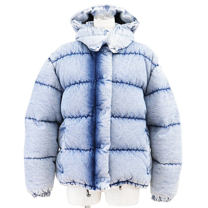 Miu Miu Miu Miu Miu Miu Denim Down 2way Jacket Denim Outerwear DUTY FREE for USA Size ONE SIZE - 1 Thumbnail