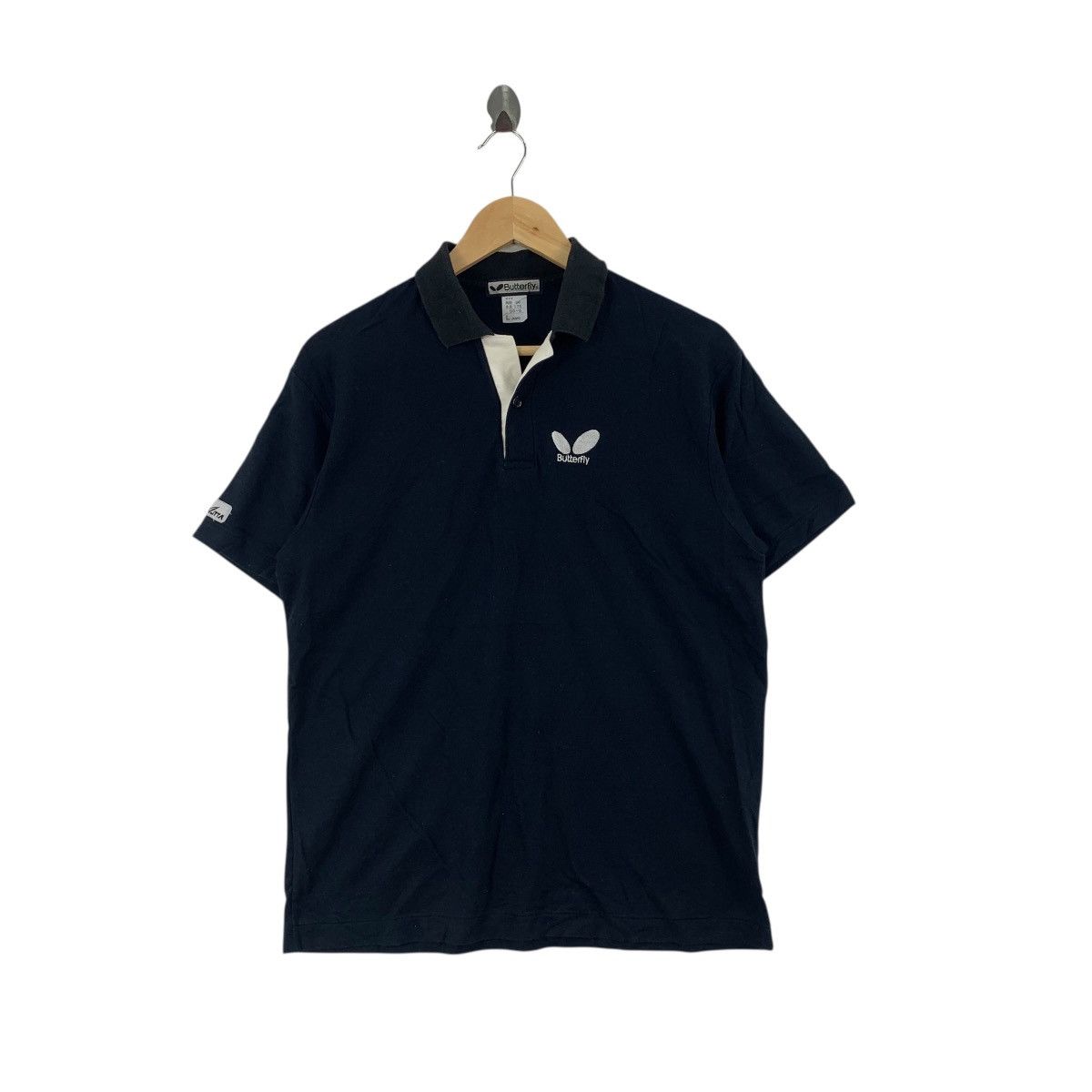 Vintage Vintage BUTTERFLY JAPAN JTTA Table Tennis Jersey Polo Tee Size US L / EU 52-54 / 3 - 1 Thumbnail
