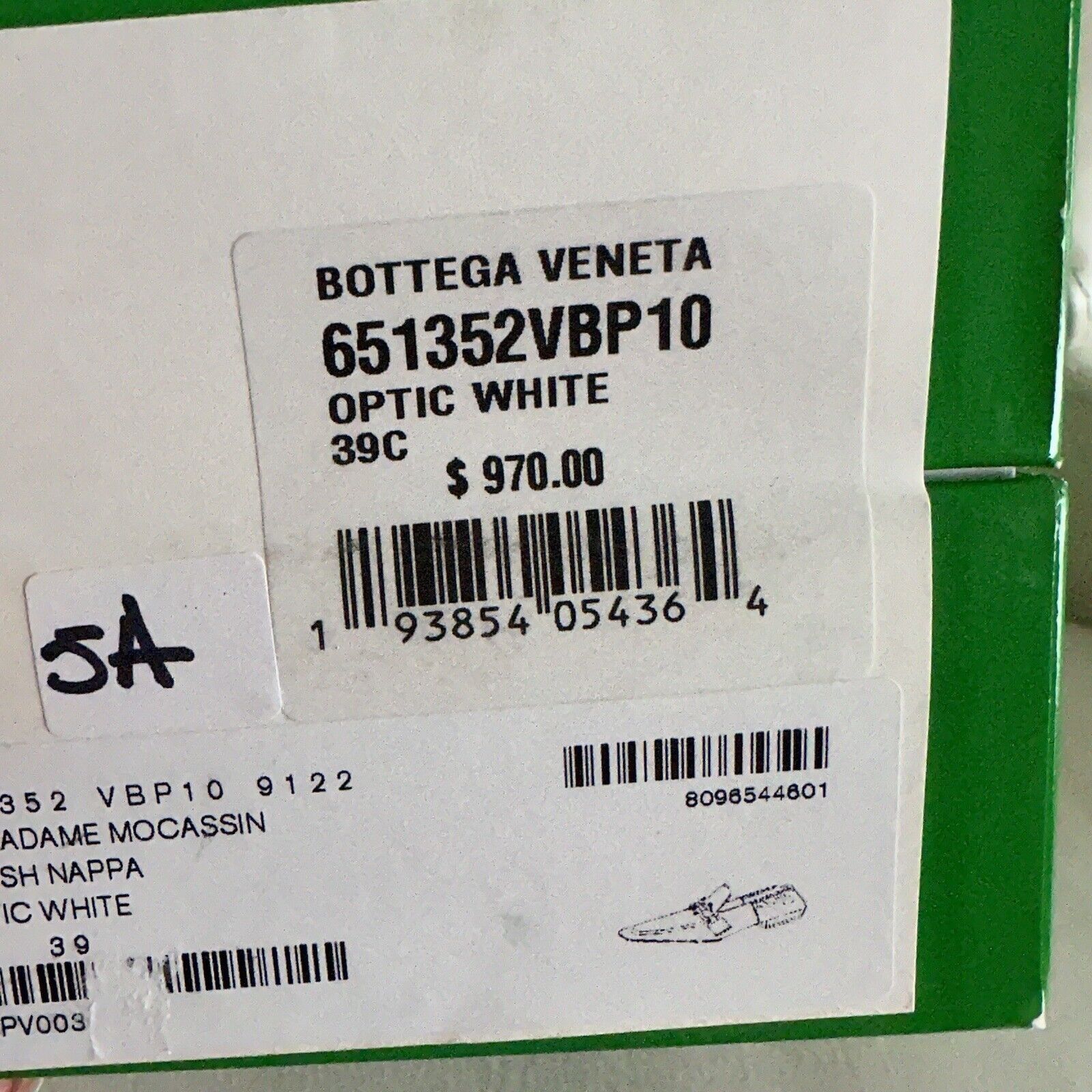 Bottega Veneta NEW BOTTEGA VENETA Mocassins Madame White Gold Sz 39 Loafers Size US 9 / IT 39 - 6 Thumbnail