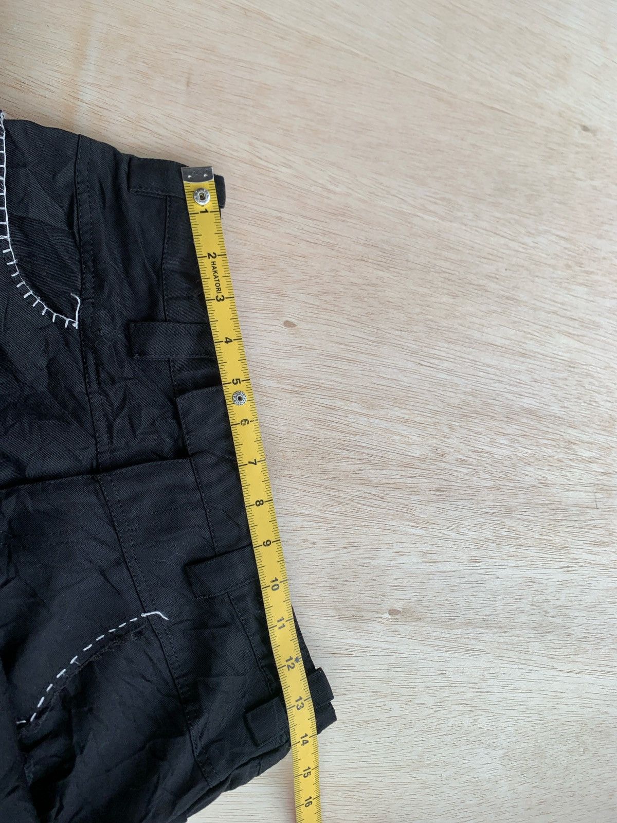 Hysteric Glamour × Japanese Brand Olleborebla Yohji Yamamoto Style Black Pants Size US 28 / EU 44 - 13 Thumbnail