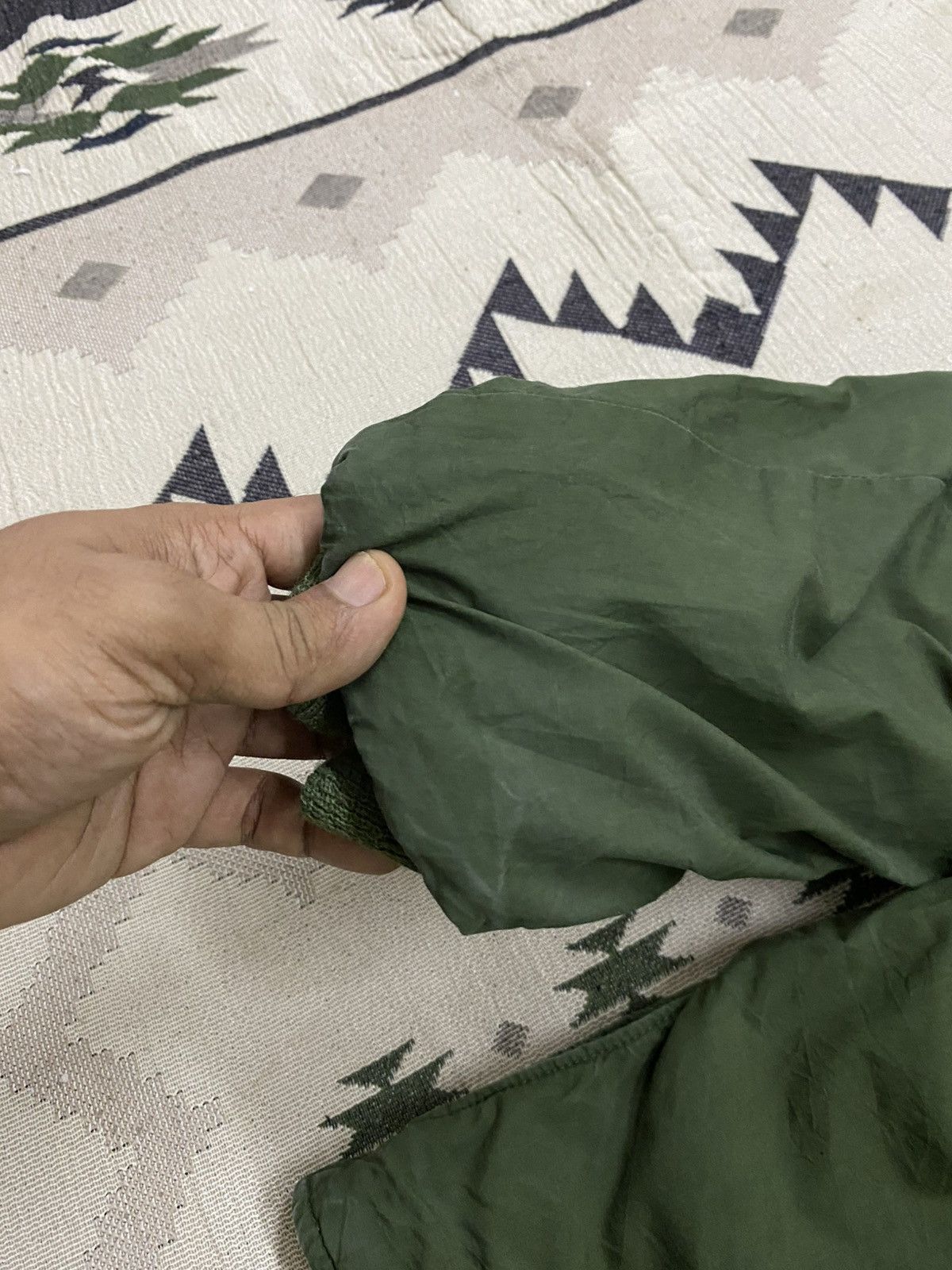 Other 60s SWEDISH ARMY M59 QUILTED MILITARY JACKET GREEN C148 Size US M / EU 48-50 / 2 - 12 Thumbnail