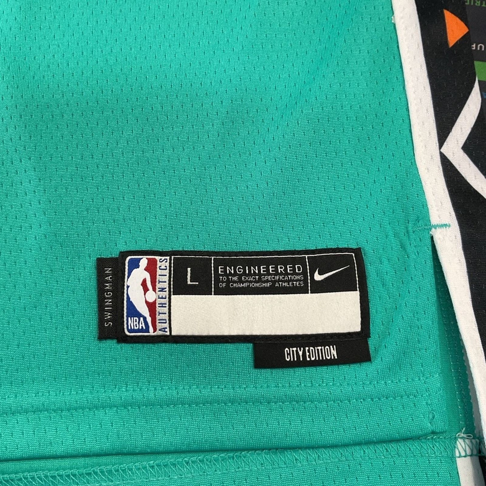 Nike Nike San Antonio Spurs Sochan #10 City Edition Jersey Size US L / EU 52-54 / 3 - 6 Thumbnail