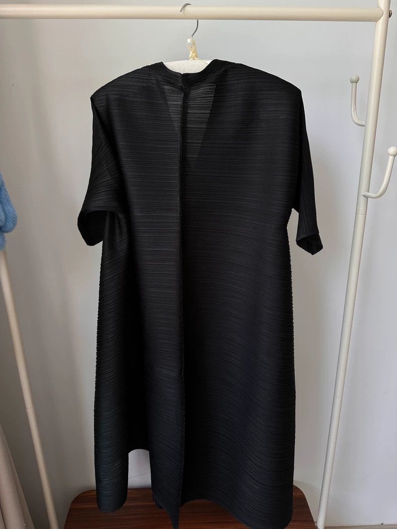 Issey Miyake Issey Miyake size:3 Black spring dress Size S / US 4 / IT 40 - 5 Thumbnail