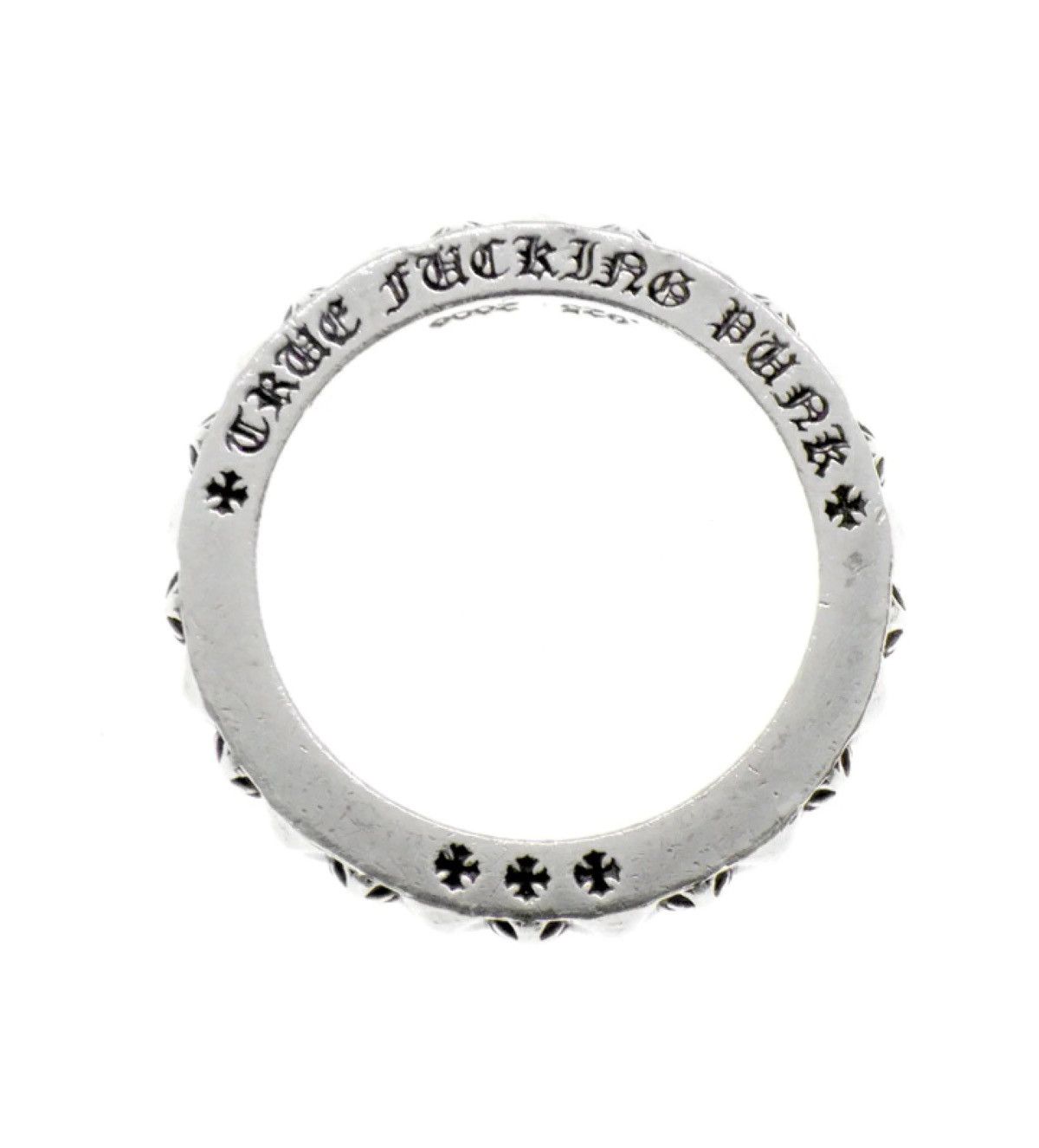 Chrome Hearts US9.5-10 Chrome Hearts True Fucking Punk Ring 19.5 Size ONE SIZE - 6 Thumbnail