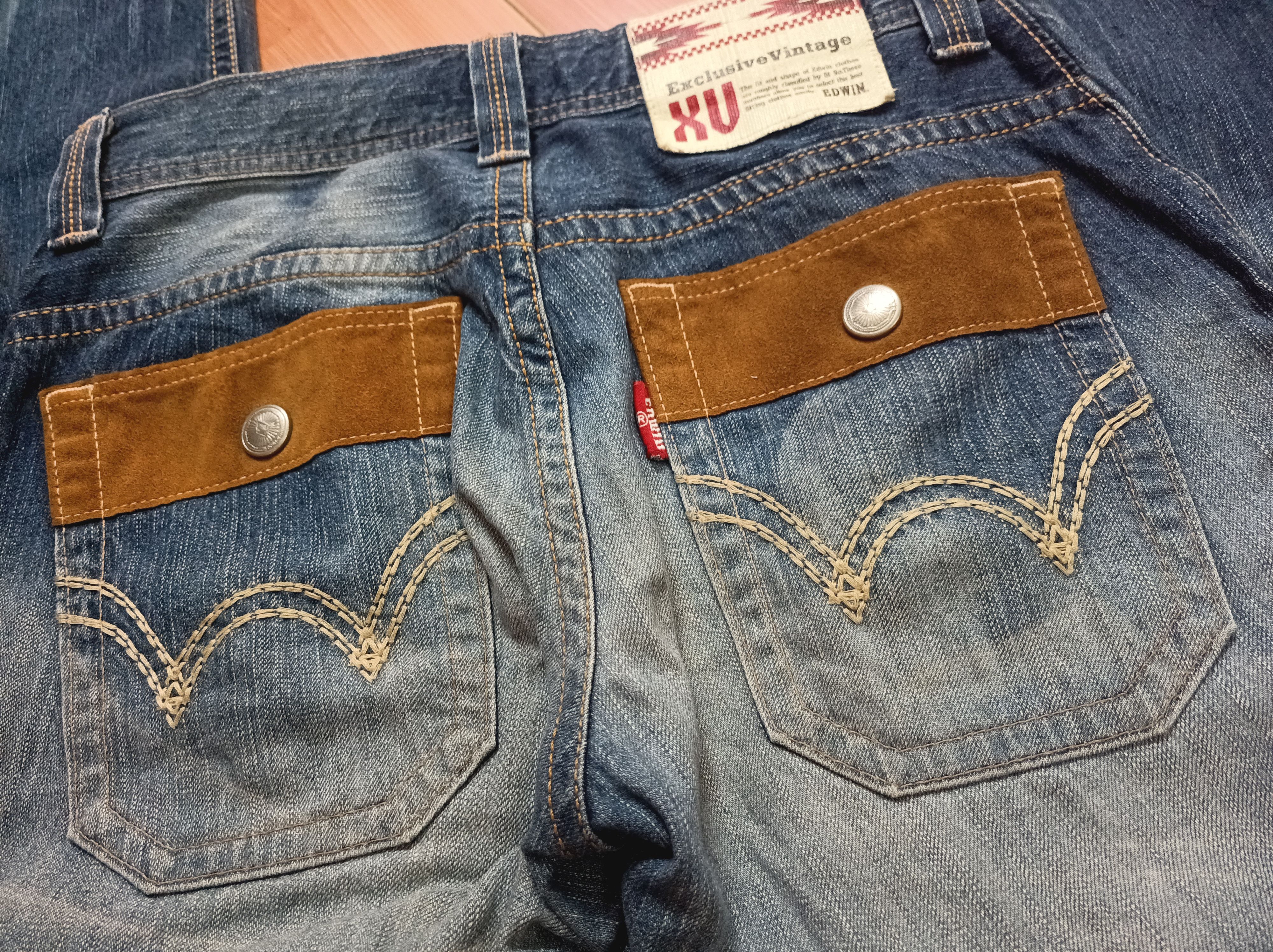 Edwin Edwin XV Bush Pants Straight Cut Denim–LGB Inspired Size US 32 / EU 48 - 16 Thumbnail