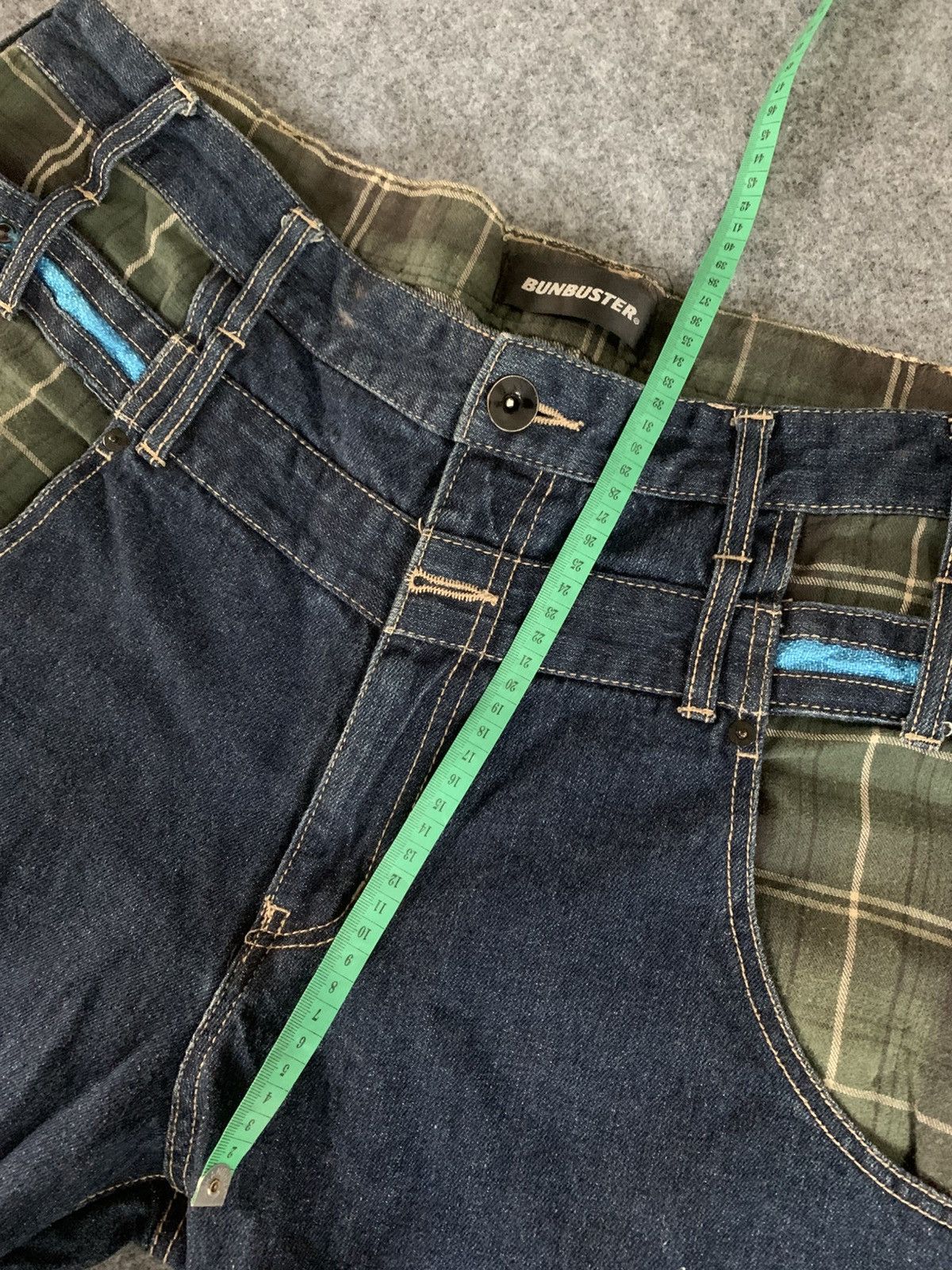 Japanese Brand Vintage Bunbuster Denim Size US 36 / EU 52 - 11 Thumbnail