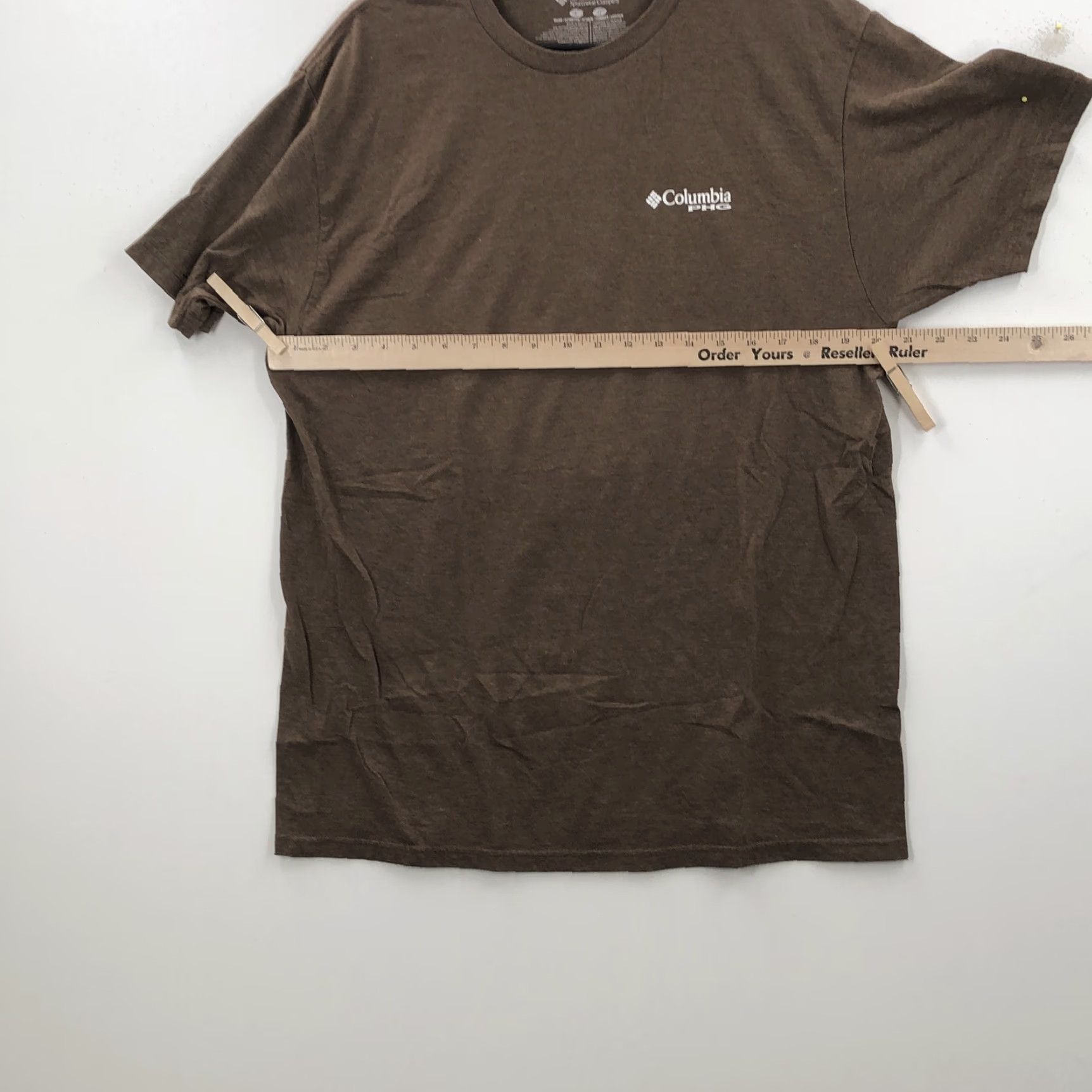 Vintage Columbia Graphic T-Shirt Mens Brown Short Sleeve Size Large Classic Summer Size US L / EU 52-54 / 3 - 2 Thumbnail