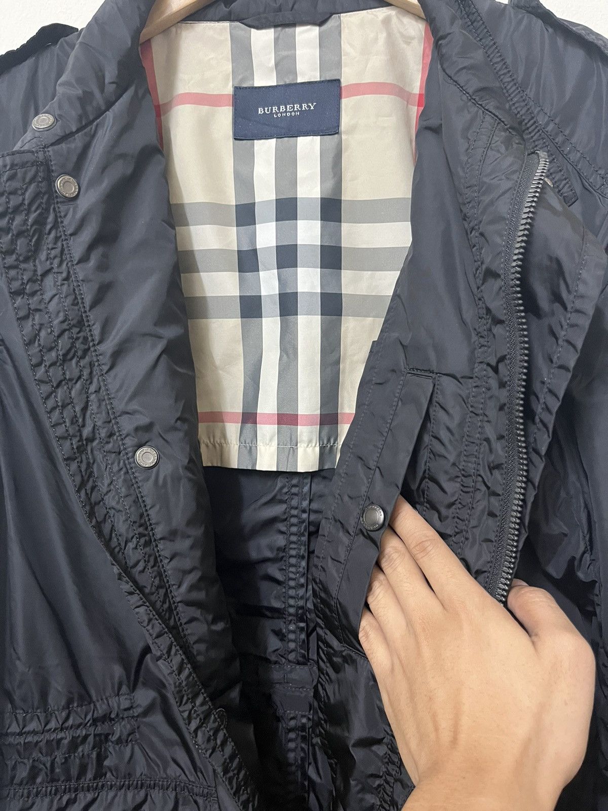 Burberry Burberry London Tactical Nylon Jacket Size US L / EU 52-54 / 3 - 9 Thumbnail