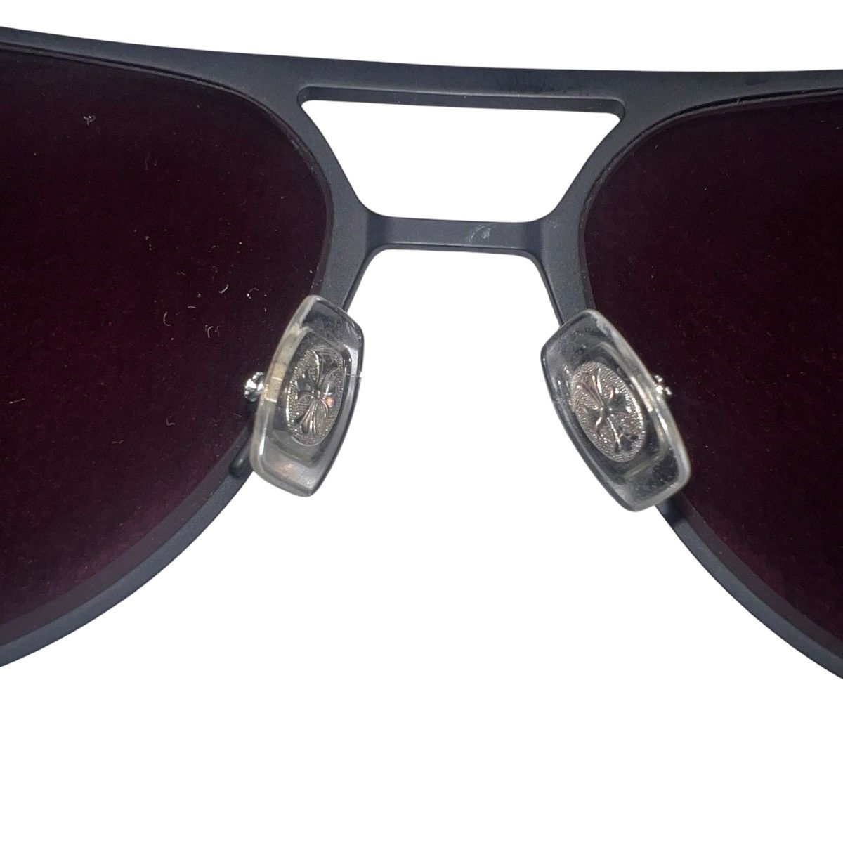 Chrome Hearts CHROME HEARTS "JONES" Side Shield Aviator Sunglasses Size ONE SIZE - 5 Thumbnail