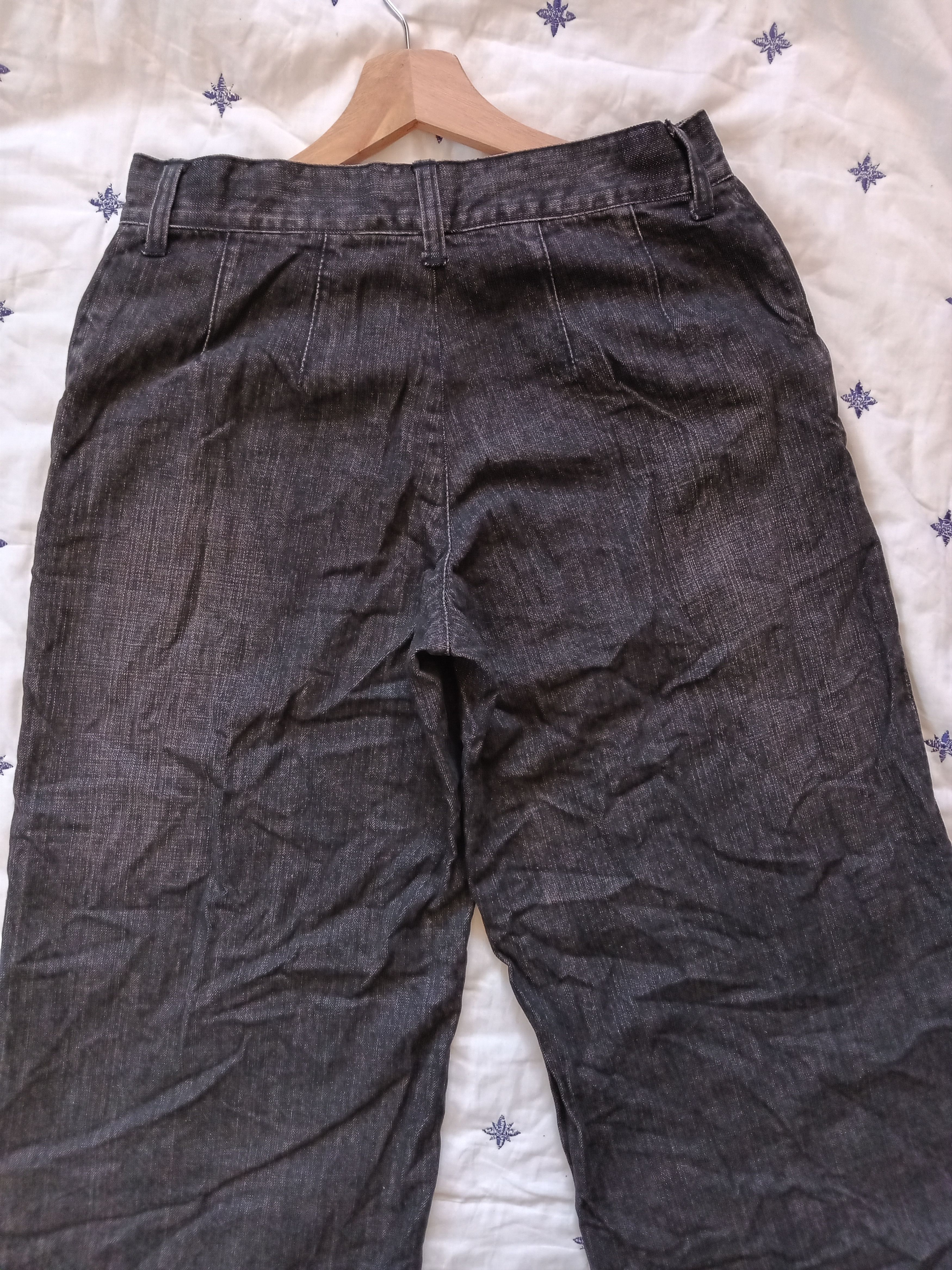 Japanese Brand × yoshie inaba L’equipe Yoshie Inaba Japanese Brand Wide Leg Jeans Size 29" - 8 Thumbnail