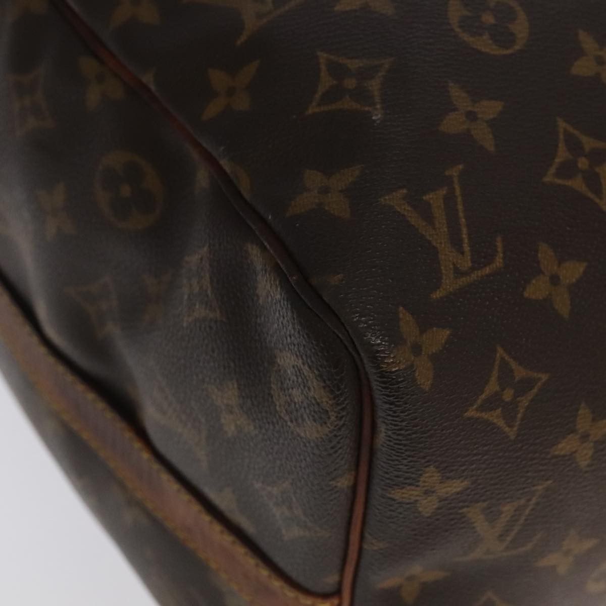 LOUIS VUITTON Monogram Keepall Bandouliere 45 Boston Bag