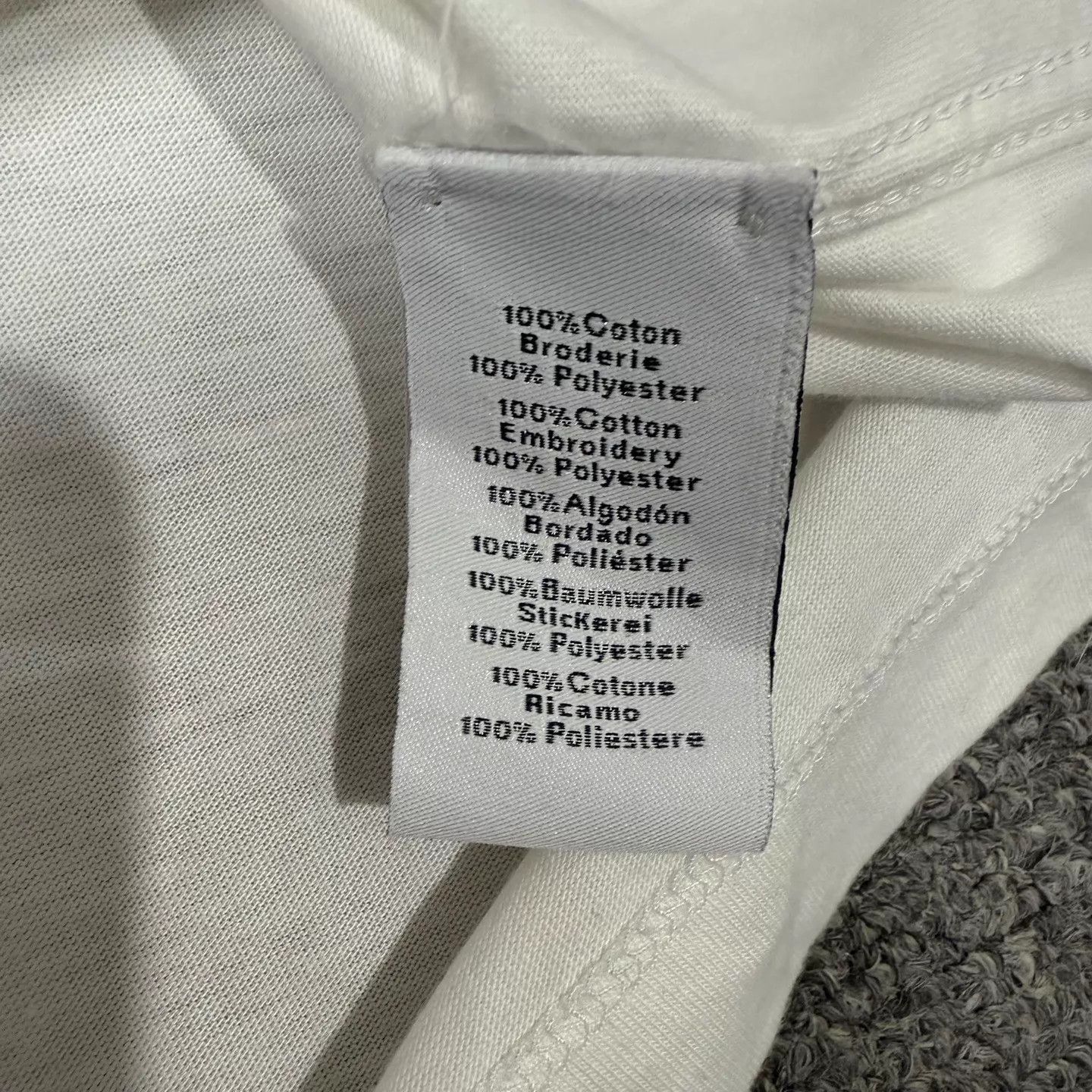 Hermes Hermes White Geo Short Tee XL 99 New Size XL / US 12-14 / IT 48-50 - 4 Thumbnail