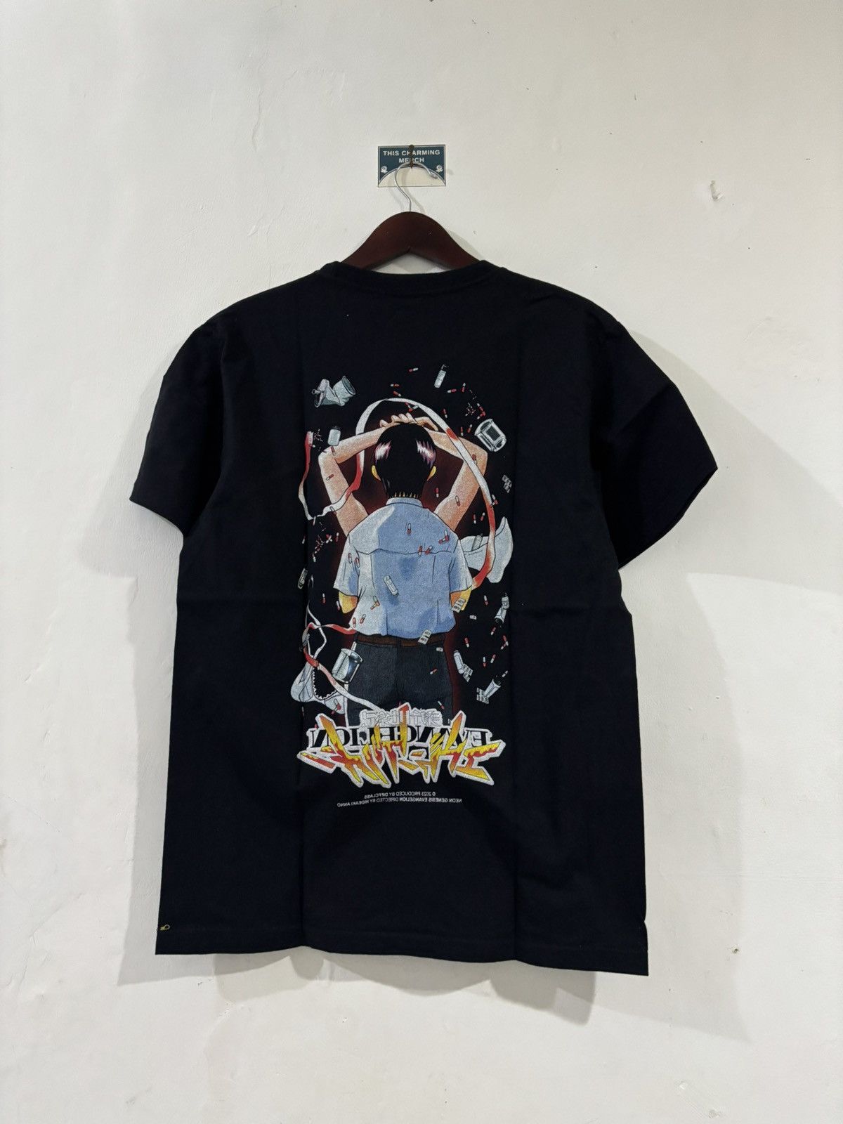 Anime × Japanese Brand EVANGELION SHIRT - AYANAMI REI BOOTLEG Size US L / EU 52-54 / 3 - 4 Thumbnail