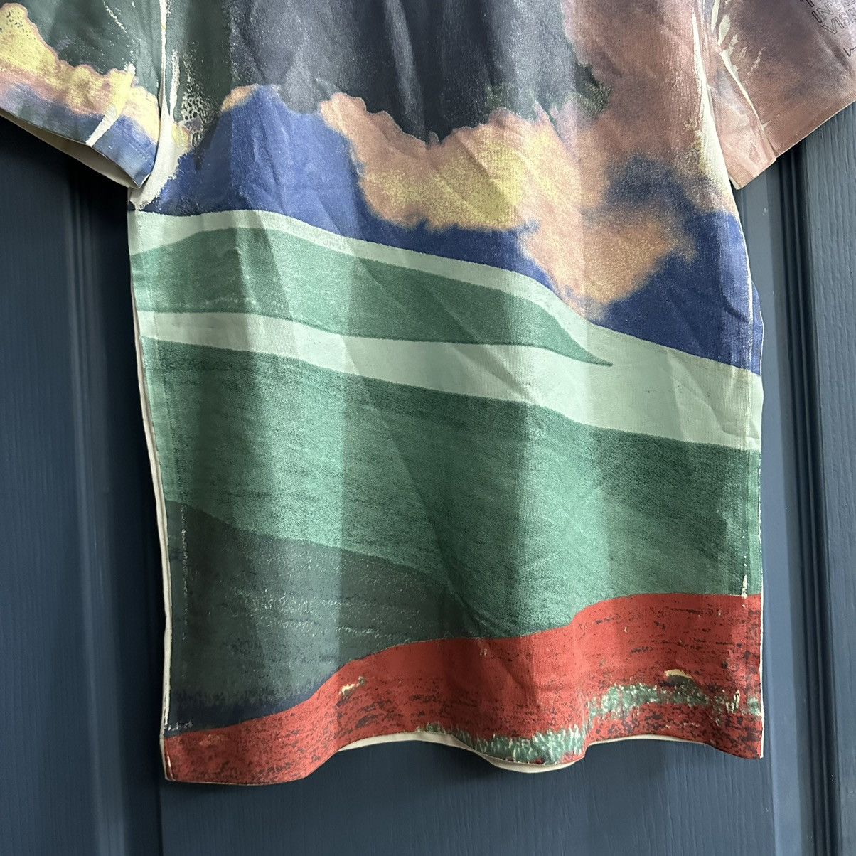 Designer × Sportmax Sportmax SS21 x Franco Fontana painted T-shirt rare designer Size M / US 6-8 / IT 42-44 - 5 Thumbnail
