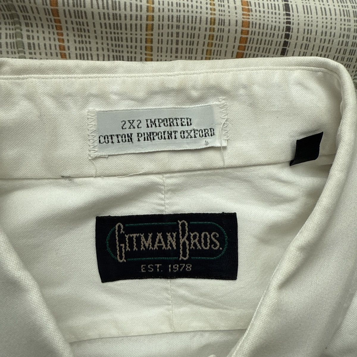 Gitman Bros. Gitman Bros Tab Collar Oxford Size US XS / EU 42 / 0 - 3 Thumbnail