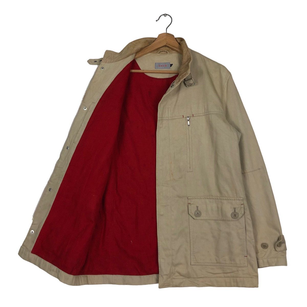 Japanese Brand × Vintage 📌VINTAGE DUCK CANVAS CHORE JACKET IXI:Z ISSEY MIYAKE Size US L / EU 52-54 / 3 - 12 Thumbnail