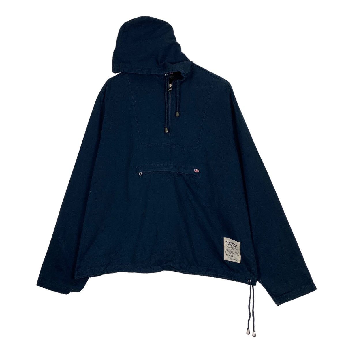 Denim & Supply Ralph Lauren × Polo Ralph Lauren Vintage Polo Jeans Co By Ralph Lauren Halfzip Hoodie Size US M / EU 48-50 / 2 - 1 Thumbnail