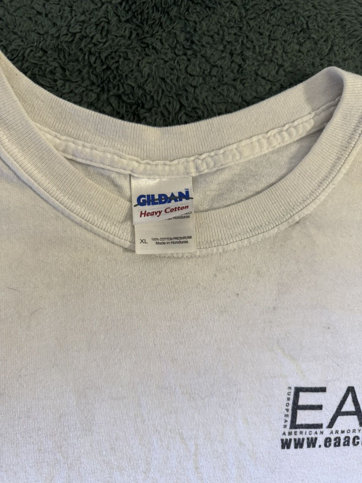 Vintage Rare 90s EAA Corp Dual Girl with Guns Tee Size US XL / EU 56 / 4 - 3 Thumbnail
