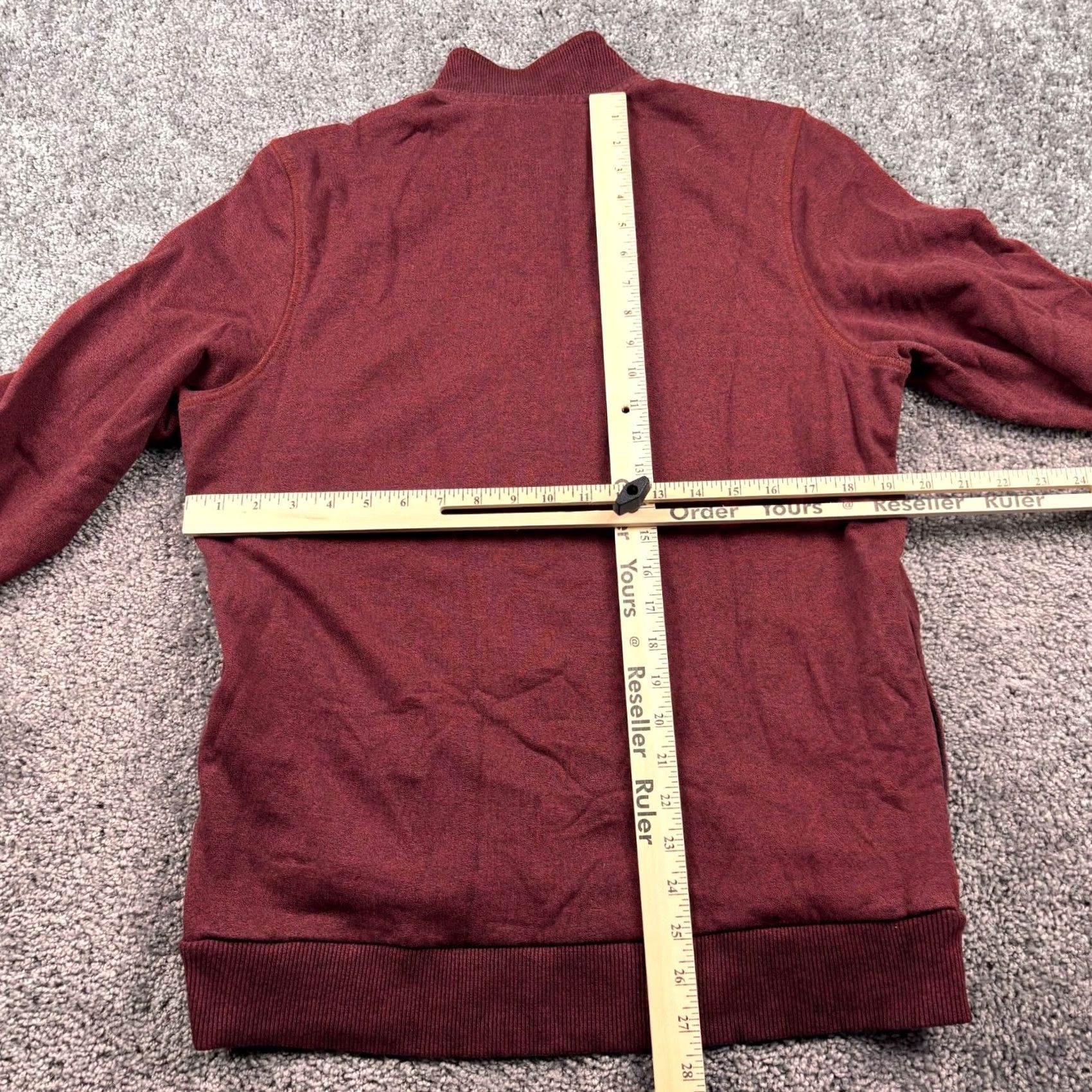 TravisMathew Travis Mathew Sweater Mens M Red Pockets 4 Button Henley Shacket Golf Pullover Casual Travel All Seasons Warmth Size US M / EU 48-50 / 2 - 6 Thumbnail