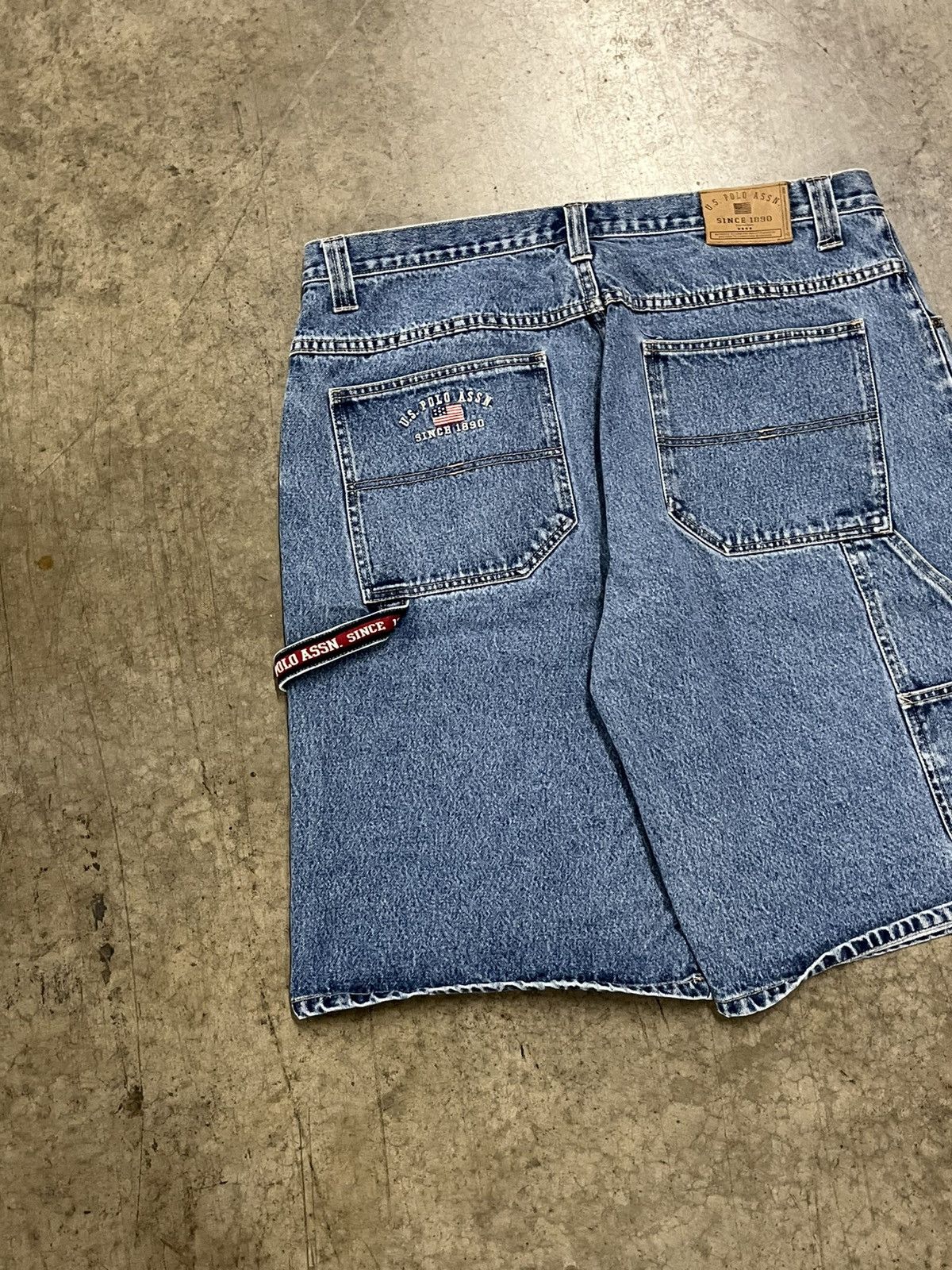 Vintage Jorts y2k baggy fit carpenter cargo polo assn streetwea Size US 38 / EU 54 - 2 Thumbnail