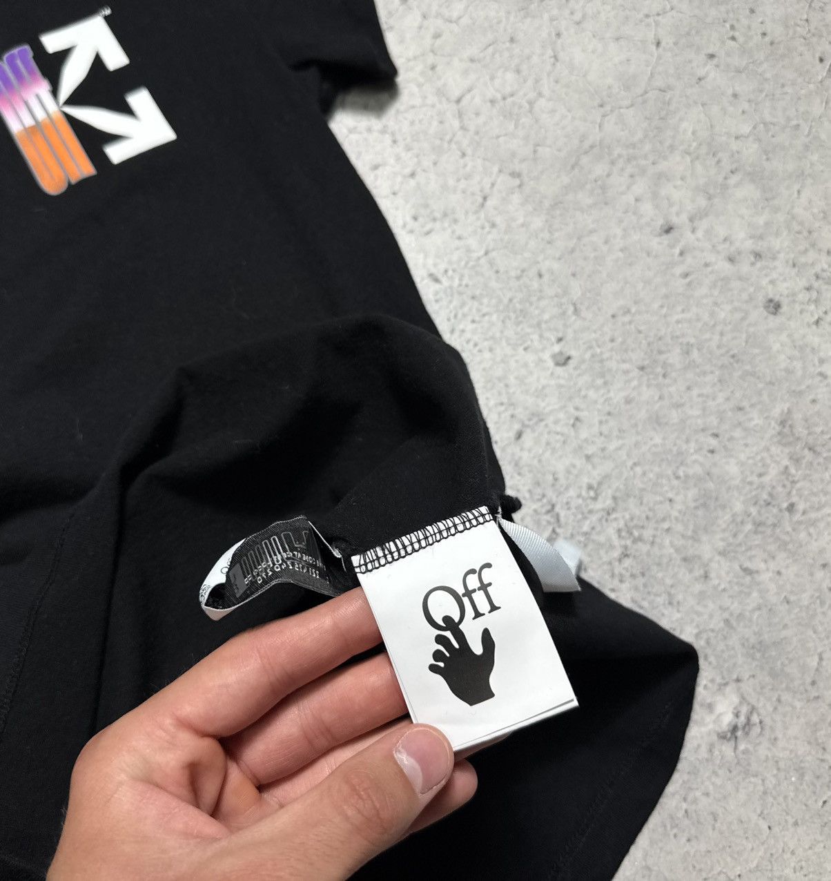 Off-White Off White Women’s Luxury T-Shirt Big Logo Rare Black Size S / US 4 / IT 40 - 9 Thumbnail